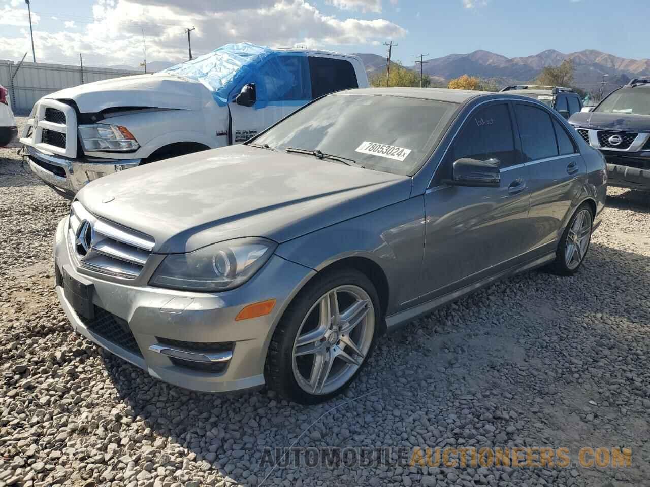 WDDGF4HB8DR255206 MERCEDES-BENZ C-CLASS 2013