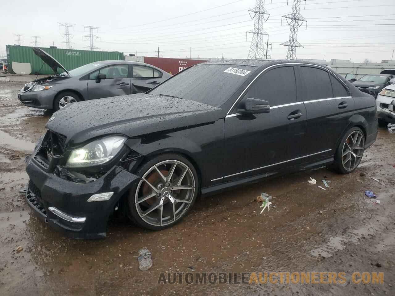 WDDGF4HB8DR279537 MERCEDES-BENZ C-CLASS 2013