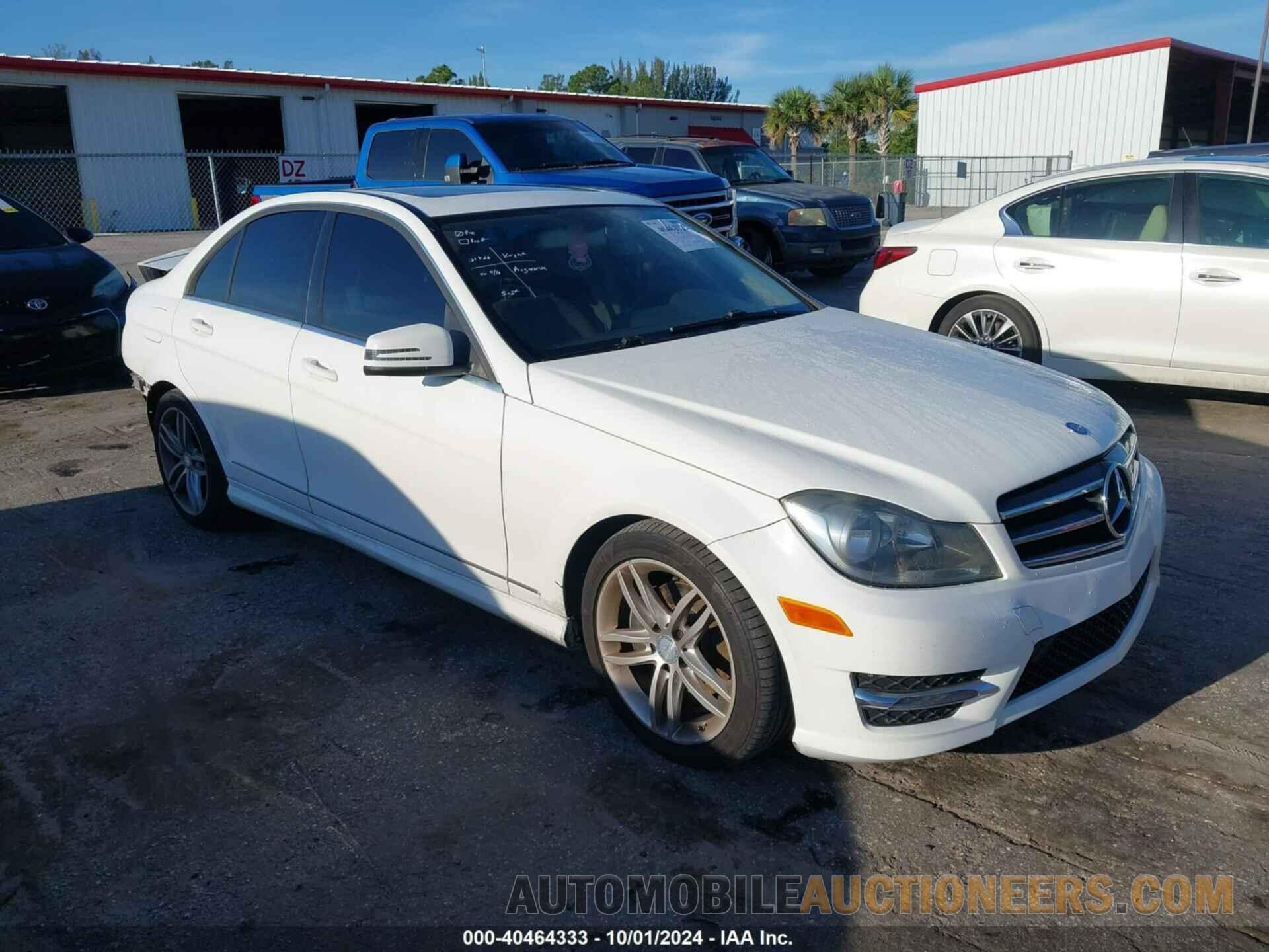 WDDGF4HB8EA948597 MERCEDES-BENZ C 250 2014