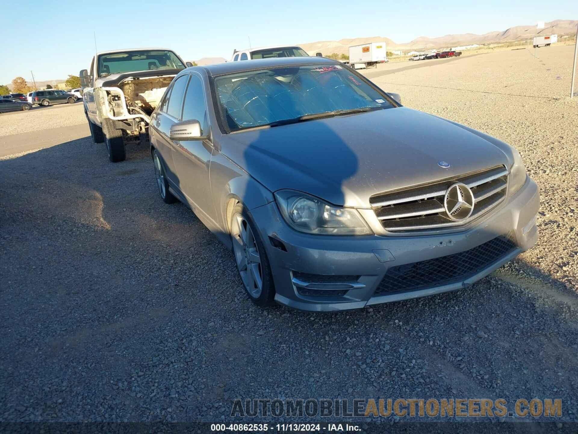 WDDGF4HB8EG244896 MERCEDES-BENZ C-CLASS 2014