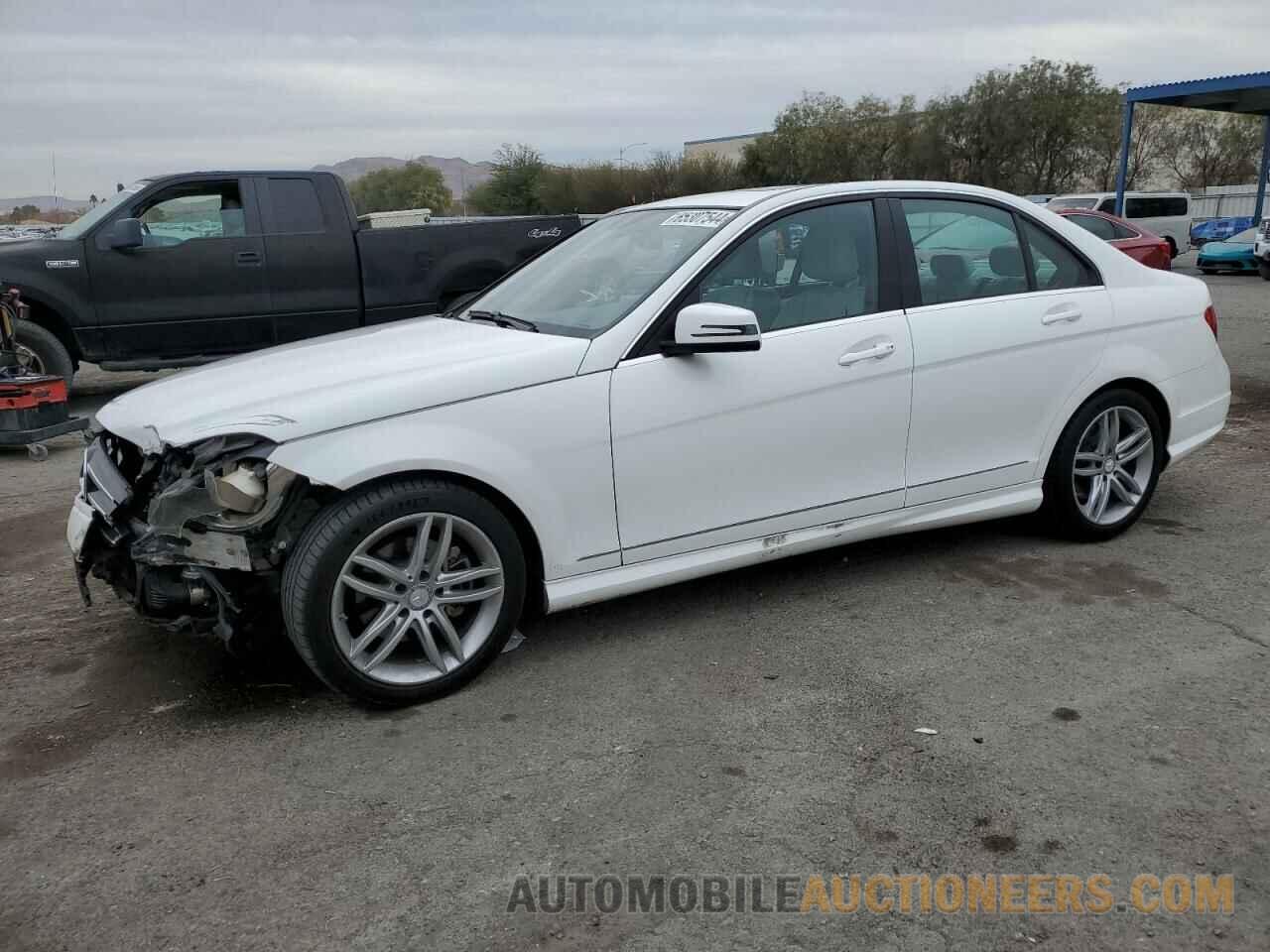 WDDGF4HB8ER303868 MERCEDES-BENZ C-CLASS 2014