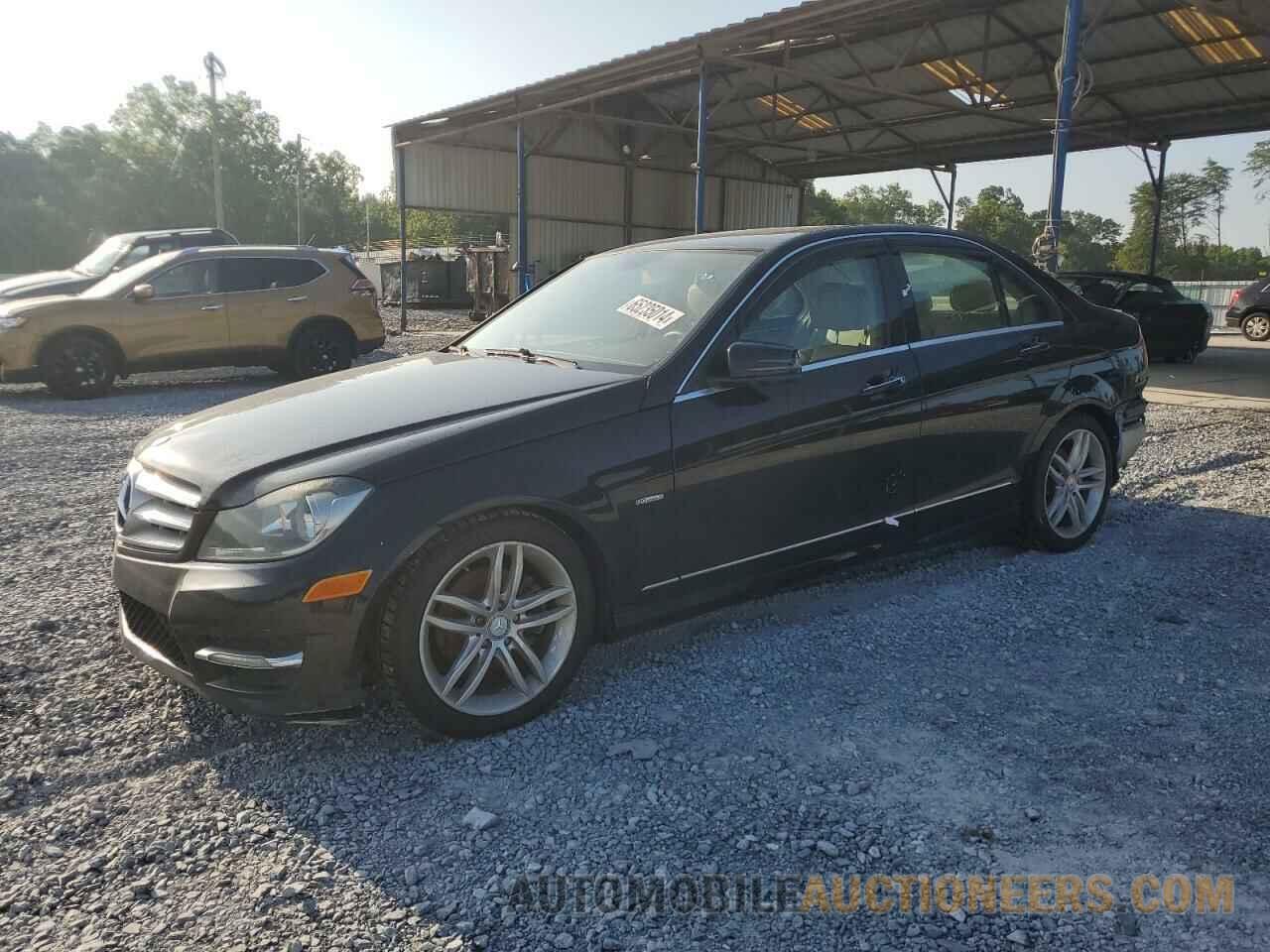 WDDGF4HB9CR237652 MERCEDES-BENZ C-CLASS 2012