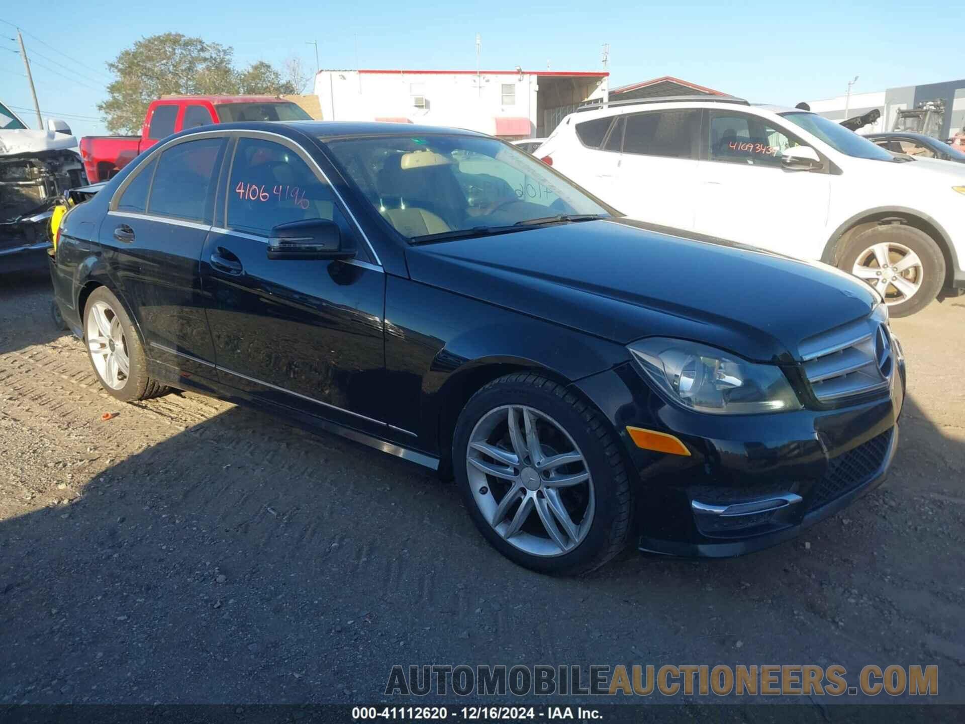 WDDGF4HB9DA825082 MERCEDES-BENZ C 250 2013