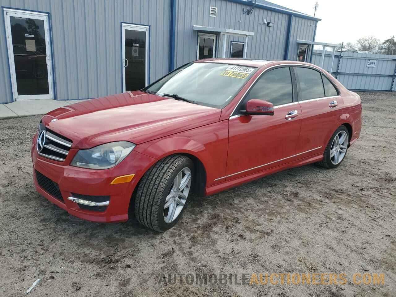 WDDGF4HB9EA951864 MERCEDES-BENZ C-CLASS 2014