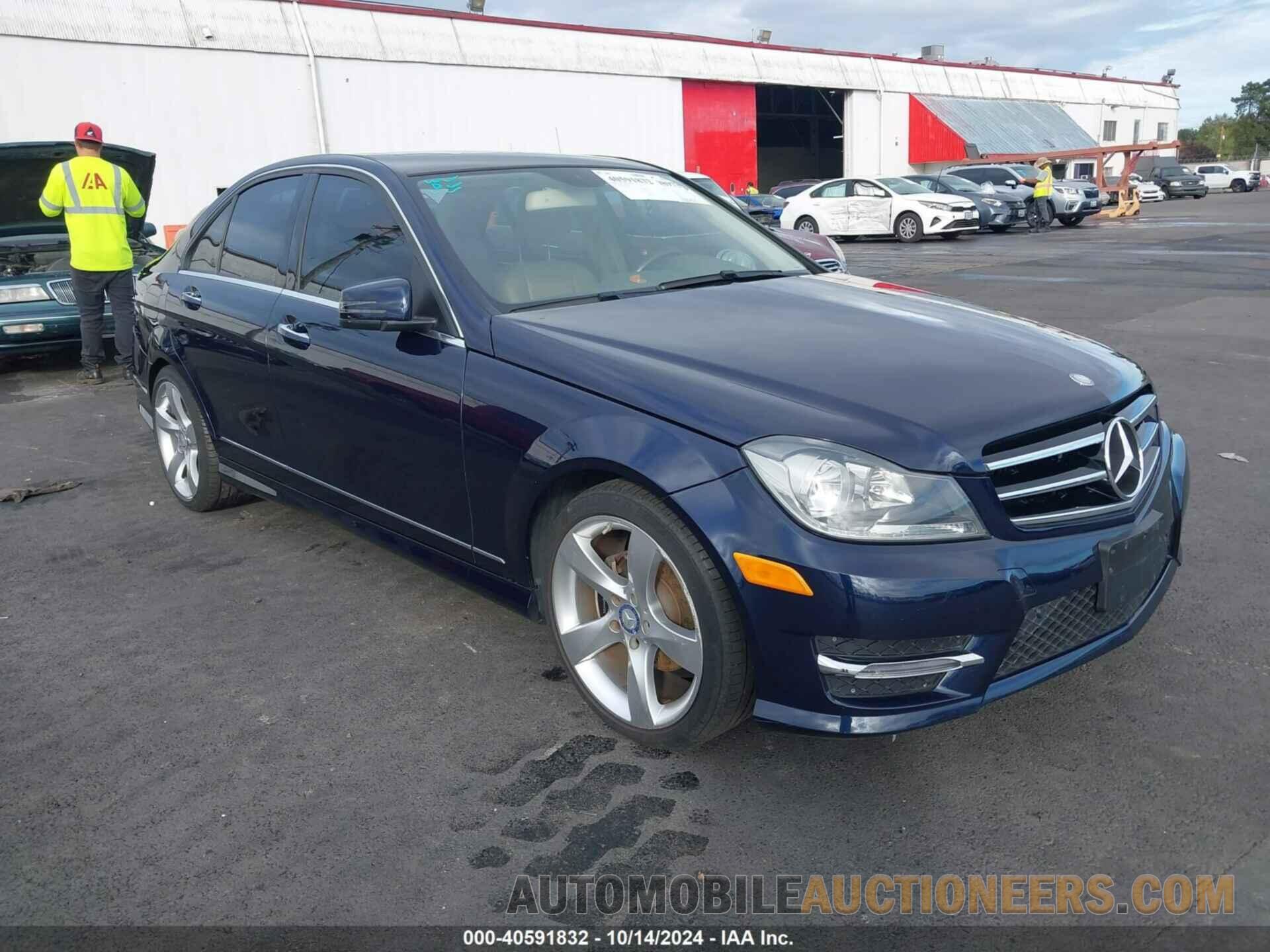 WDDGF4HB9EA964937 MERCEDES-BENZ C 250 2014