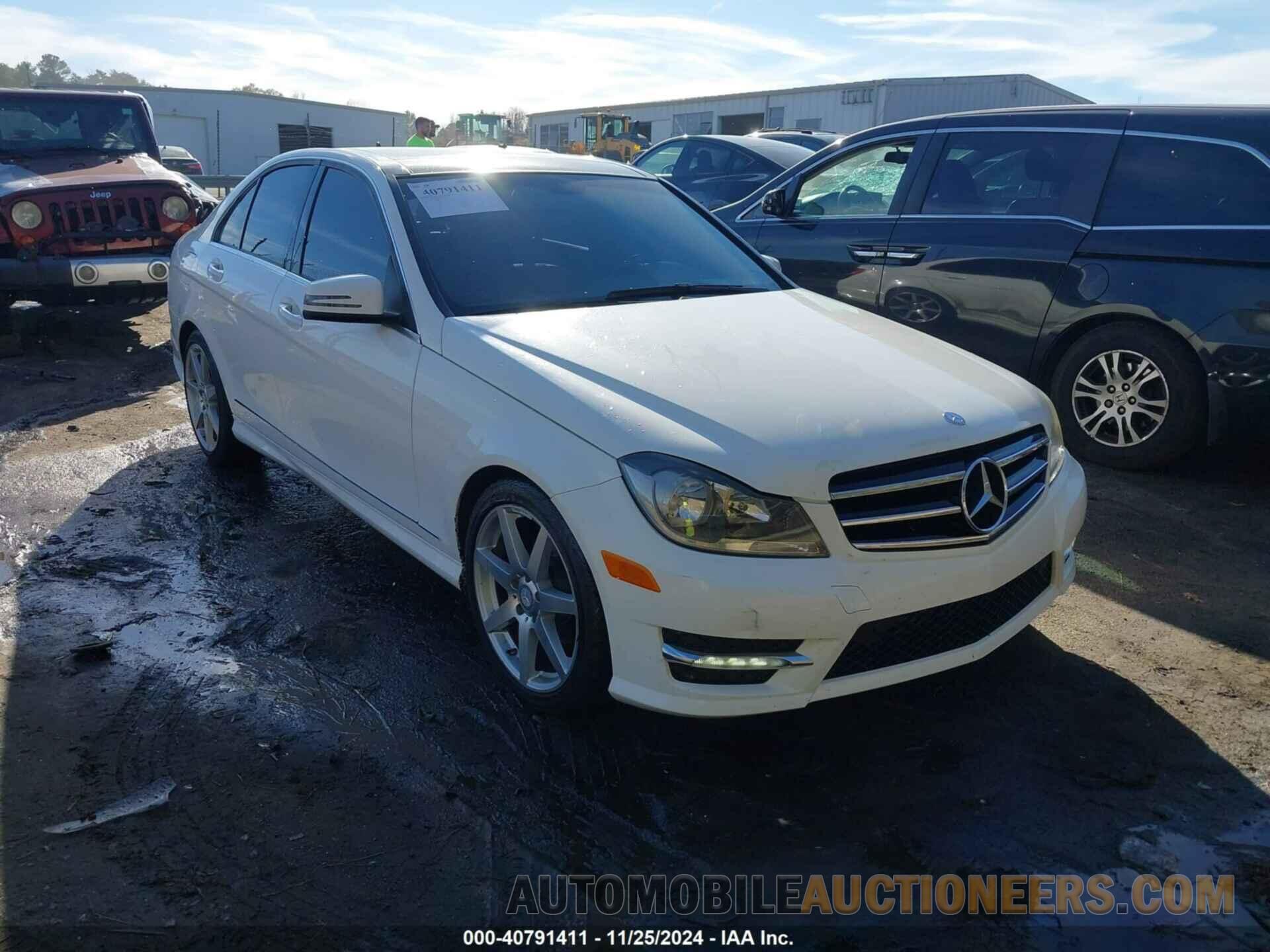 WDDGF4HB9EG244955 MERCEDES-BENZ C-CLASS 2014