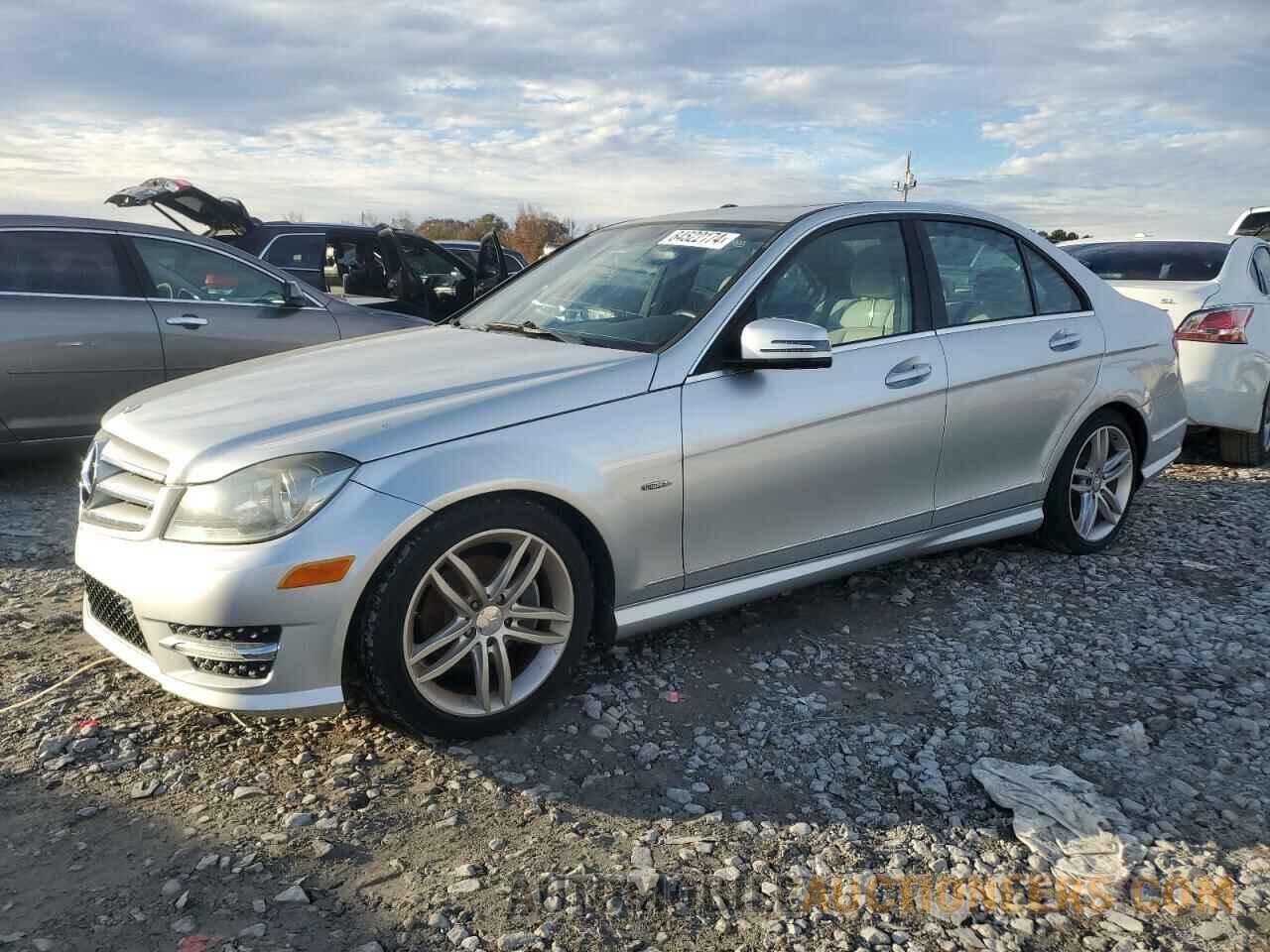 WDDGF4HBXCA624189 MERCEDES-BENZ C-CLASS 2012