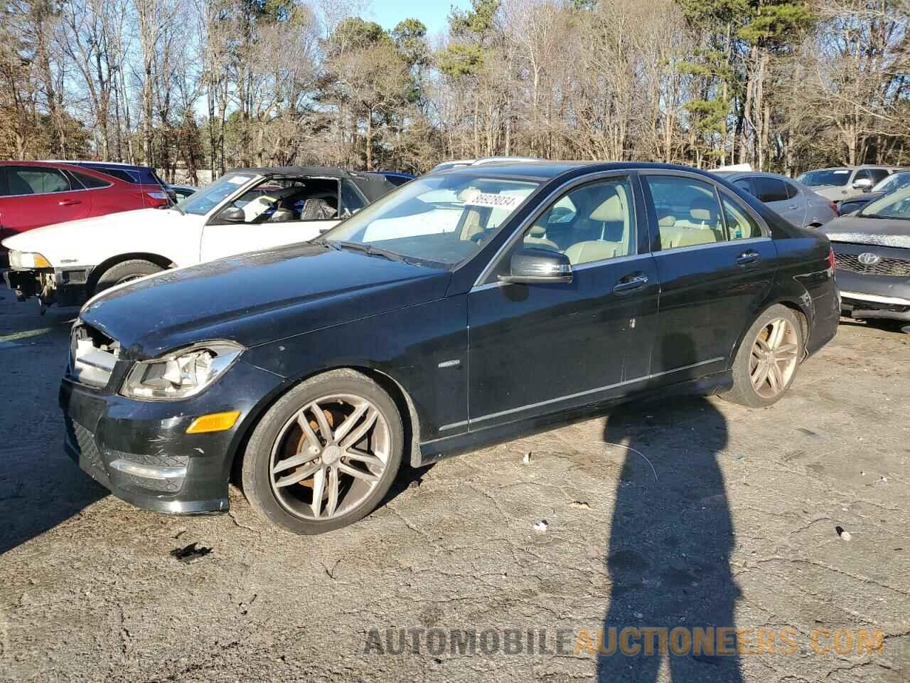 WDDGF4HBXCA632650 MERCEDES-BENZ C-CLASS 2012