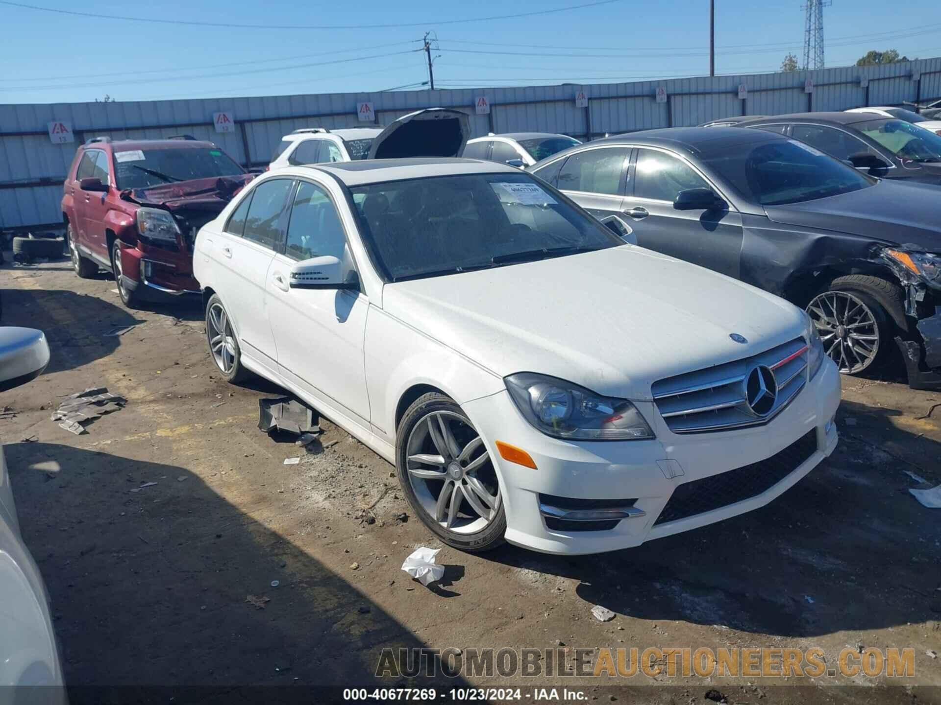 WDDGF4HBXDA781545 MERCEDES-BENZ C 250 2013