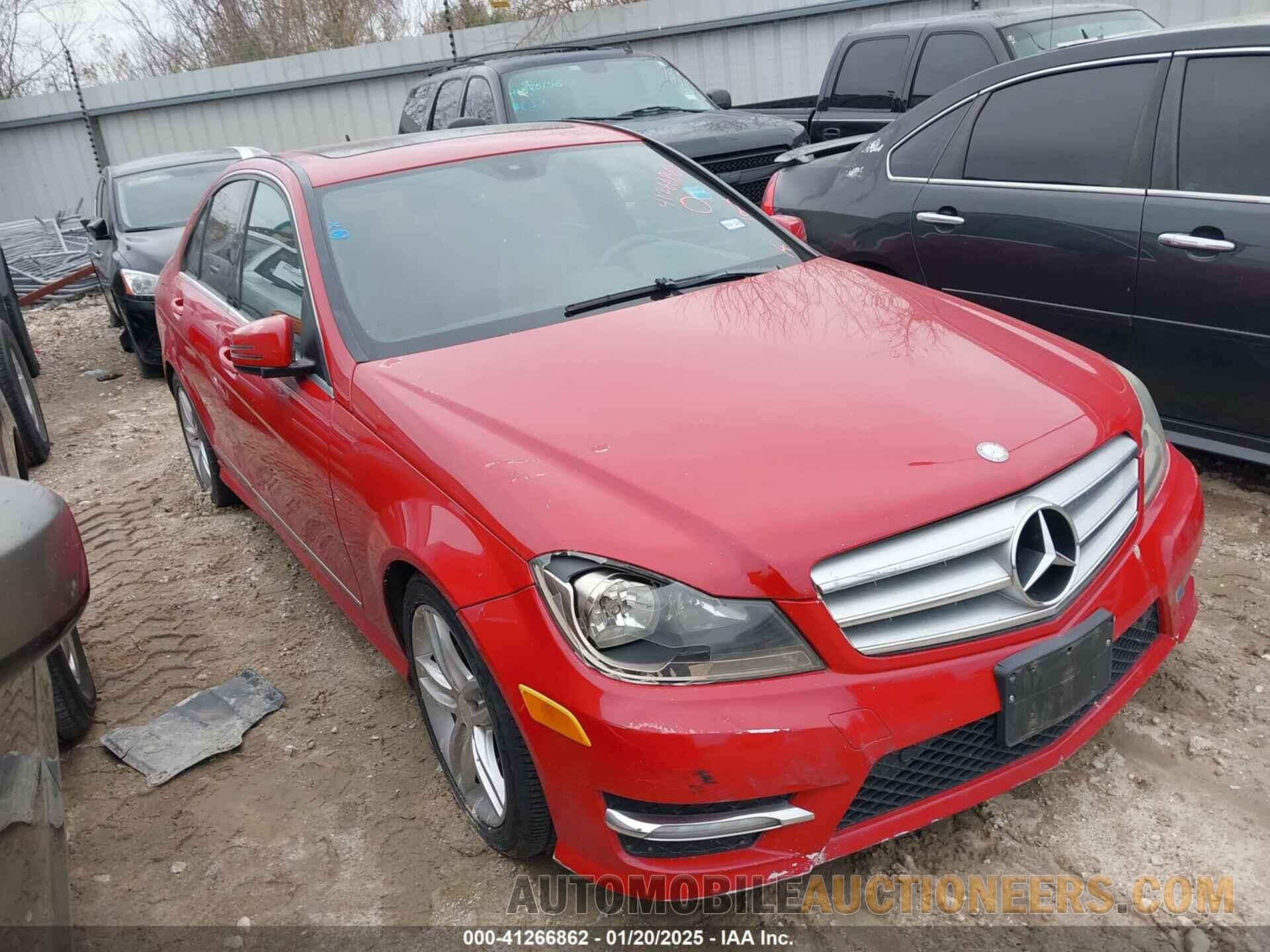 WDDGF4HBXDR263873 MERCEDES-BENZ C 250 2013