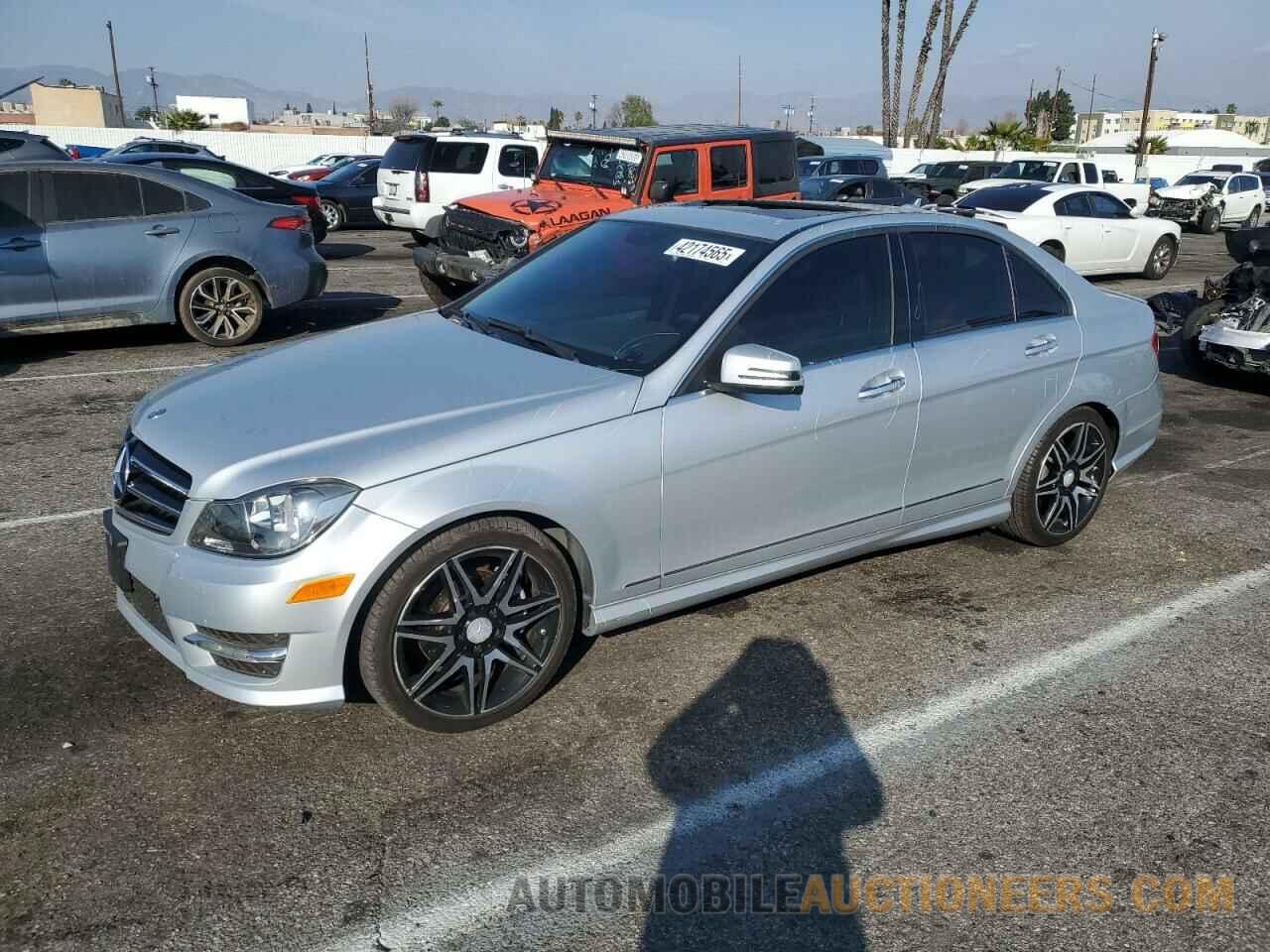 WDDGF4HBXER314497 MERCEDES-BENZ C-CLASS 2014