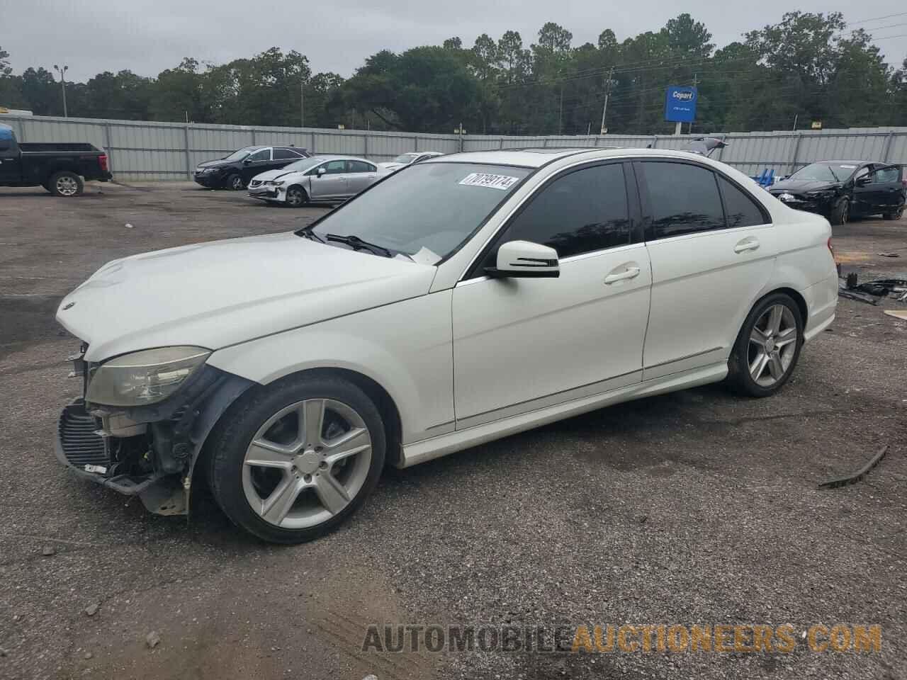 WDDGF5EB0BR141000 MERCEDES-BENZ C-CLASS 2011