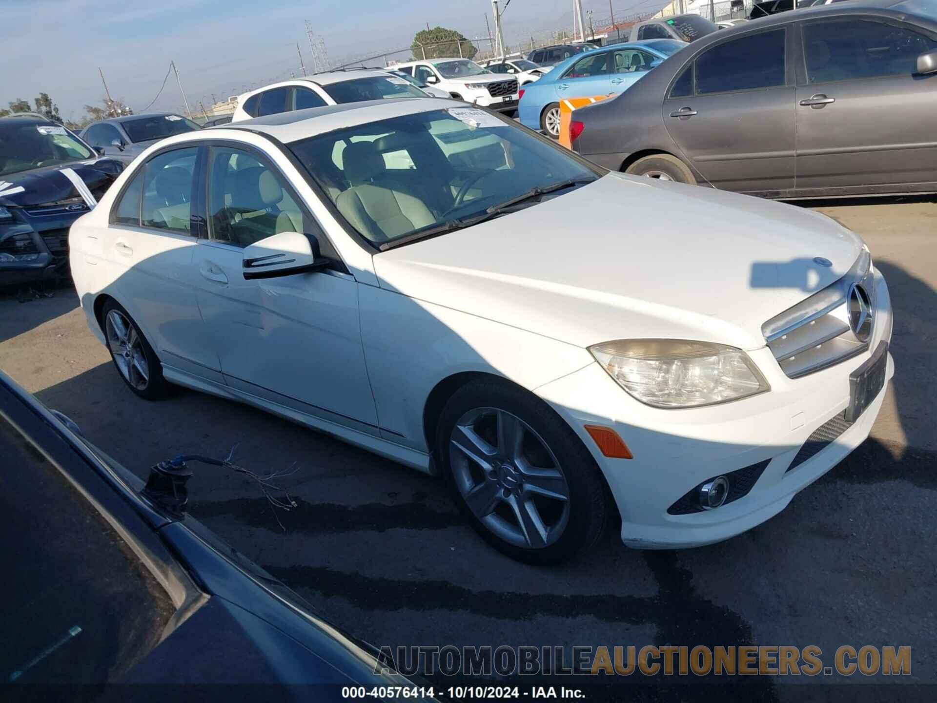 WDDGF5EB1AR090699 MERCEDES-BENZ C 300 2010