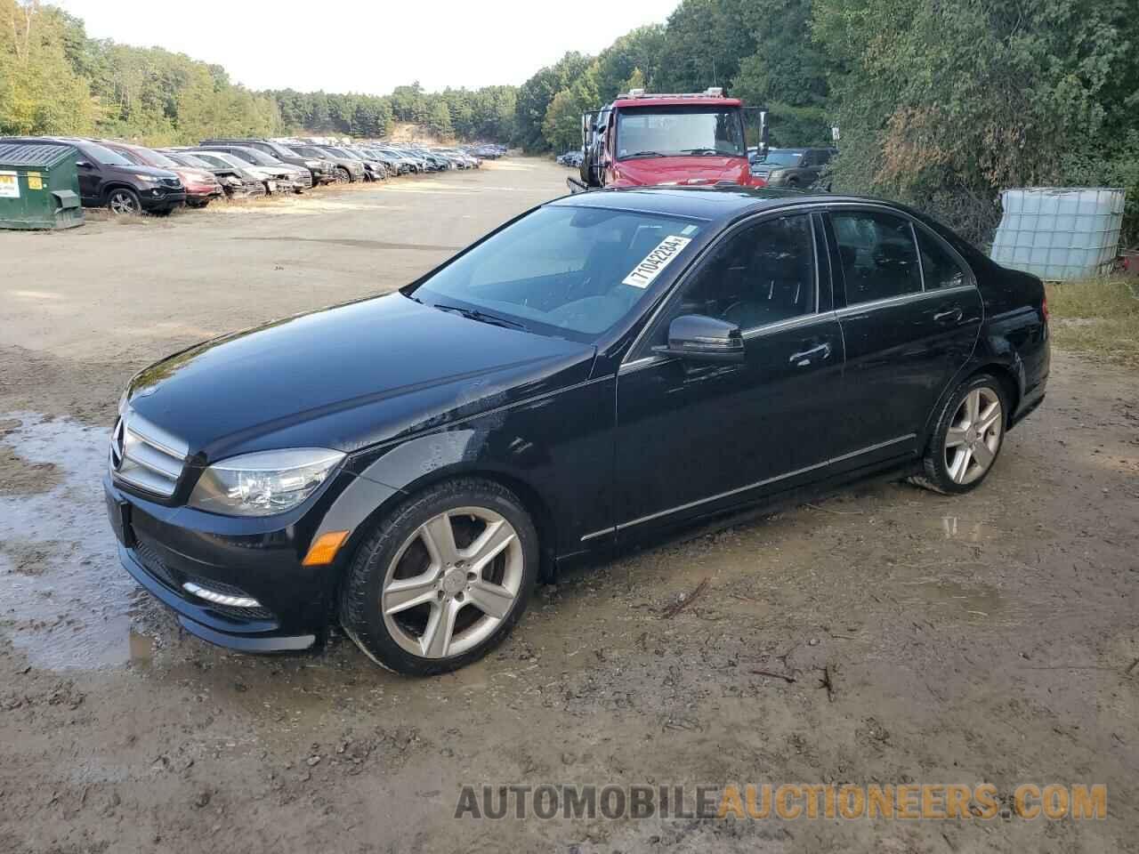 WDDGF5EB1BA450201 MERCEDES-BENZ C-CLASS 2011