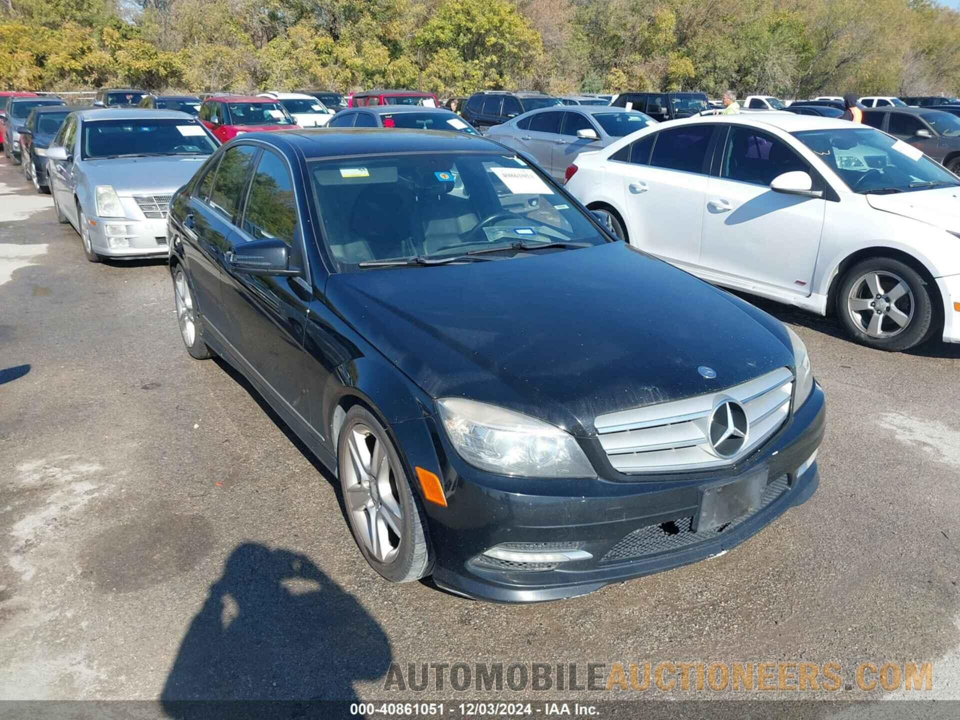 WDDGF5EB1BR168562 MERCEDES-BENZ C 300 2011