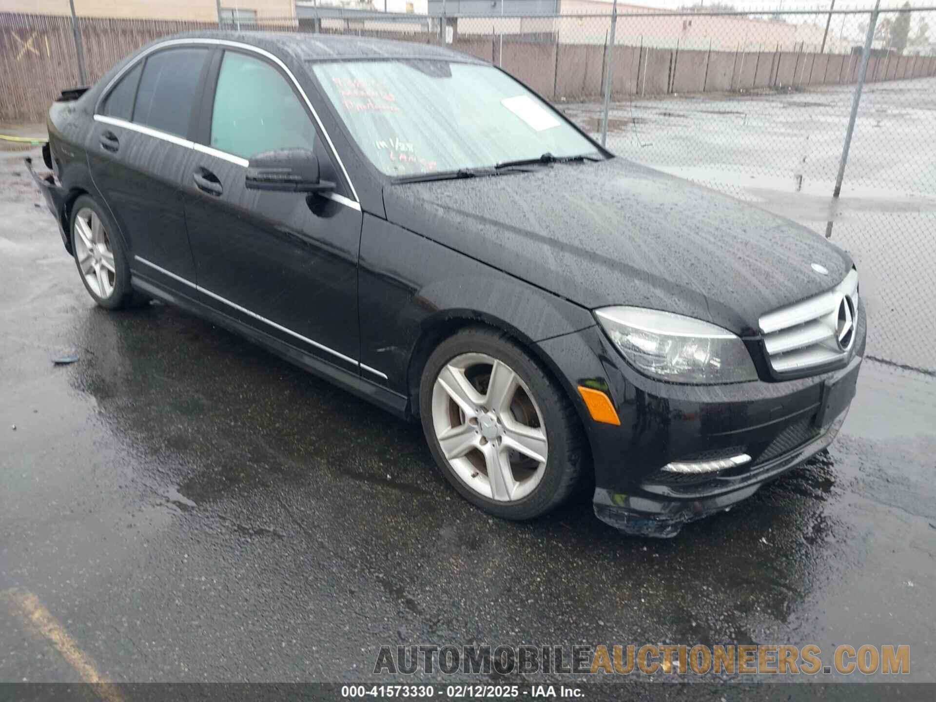 WDDGF5EB1BR184129 MERCEDES-BENZ C 300 2011