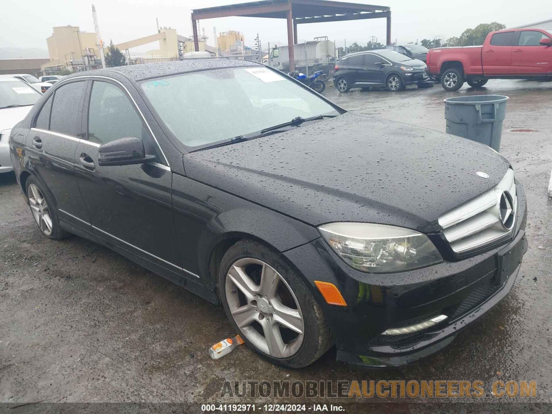 WDDGF5EB3BR153626 MERCEDES-BENZ C 300 2011