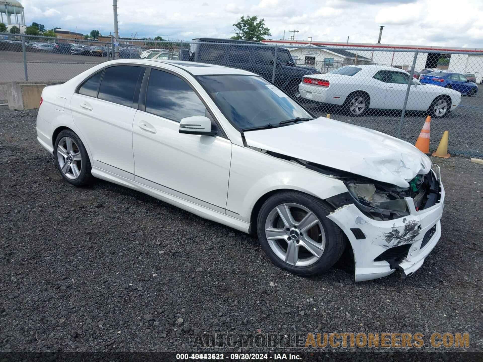 WDDGF5EB4BR159273 MERCEDES-BENZ C 300 2011