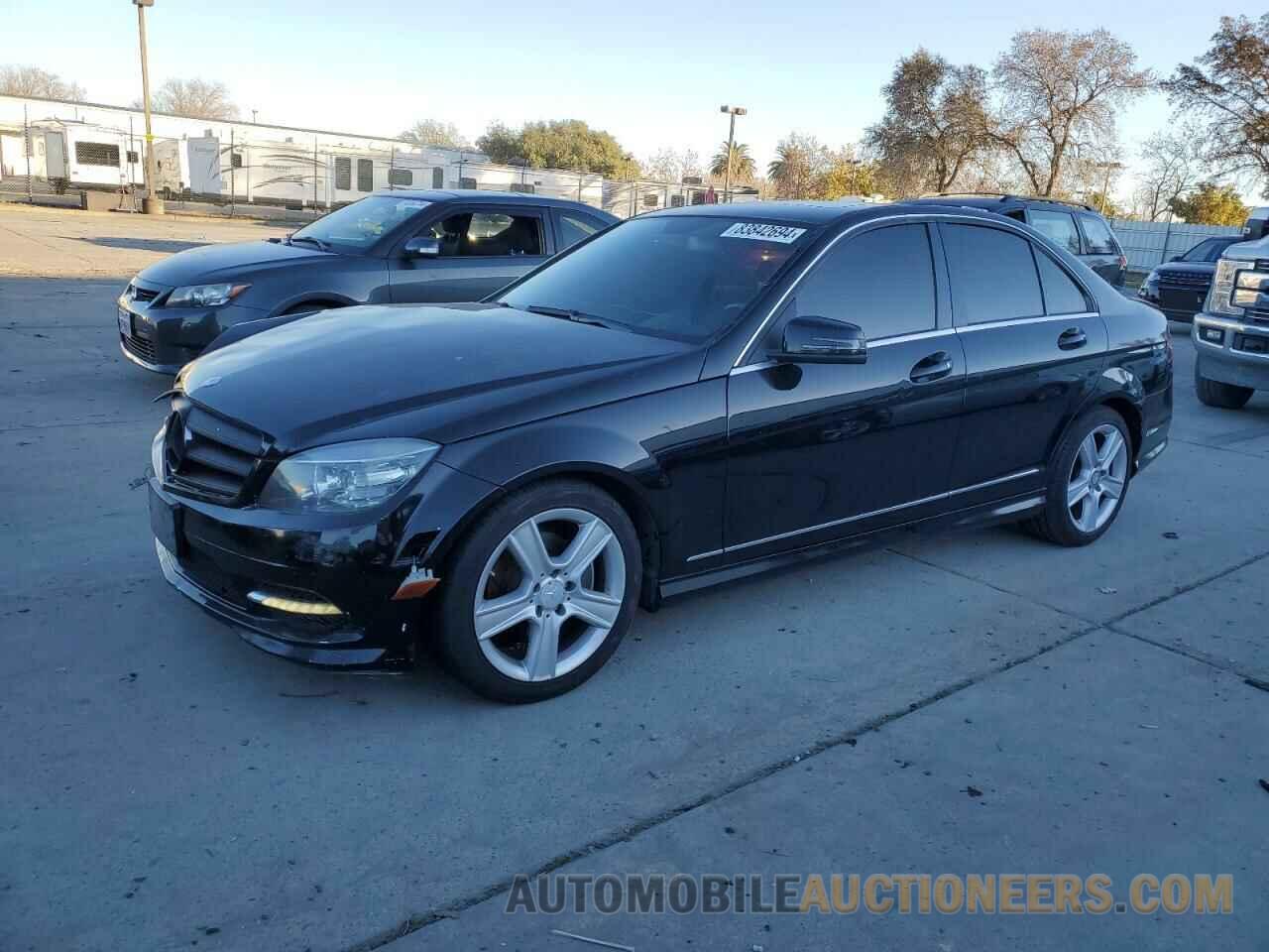 WDDGF5EB7BA509221 MERCEDES-BENZ C-CLASS 2011