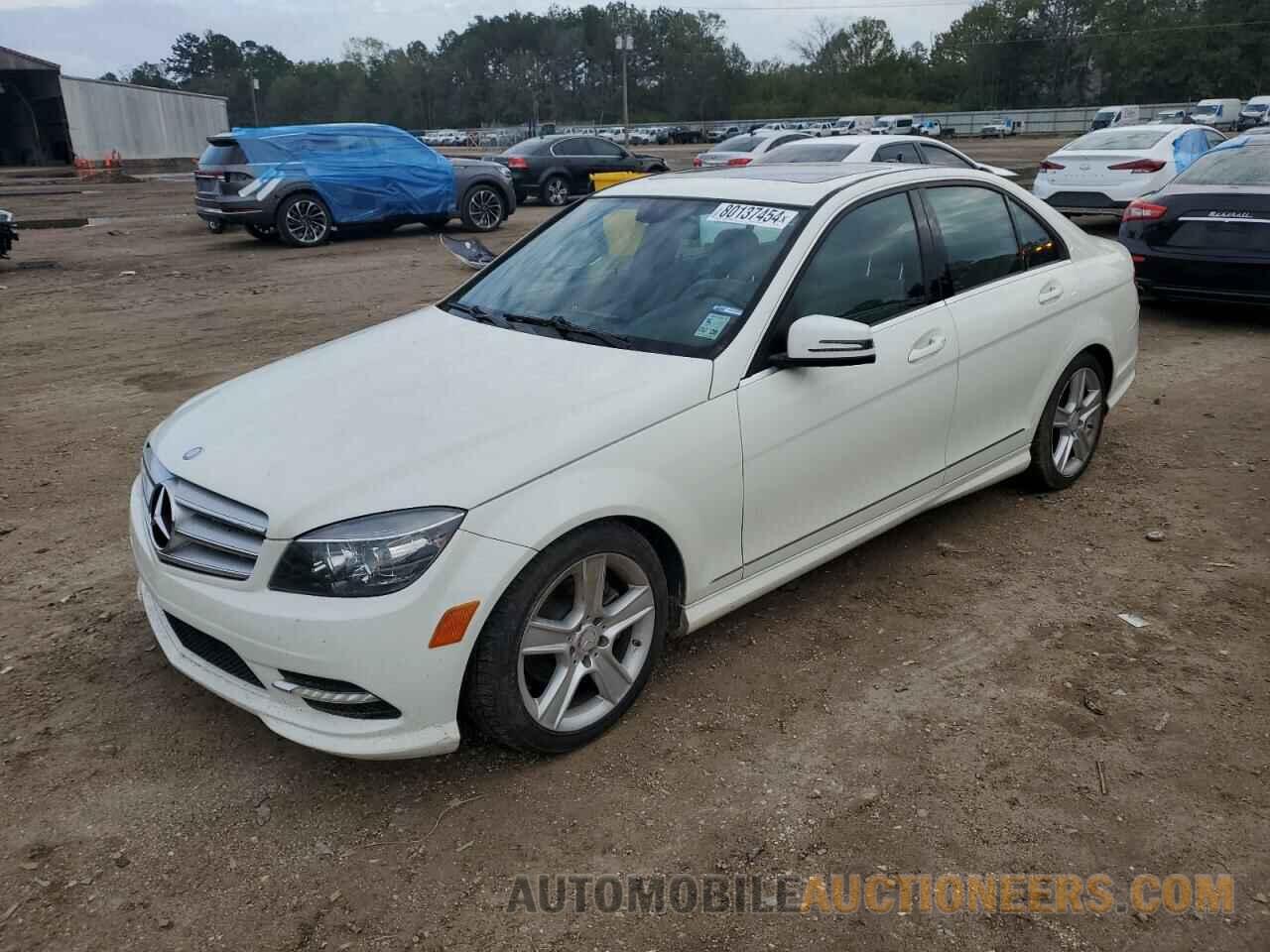 WDDGF5EB7BA524818 MERCEDES-BENZ C-CLASS 2011