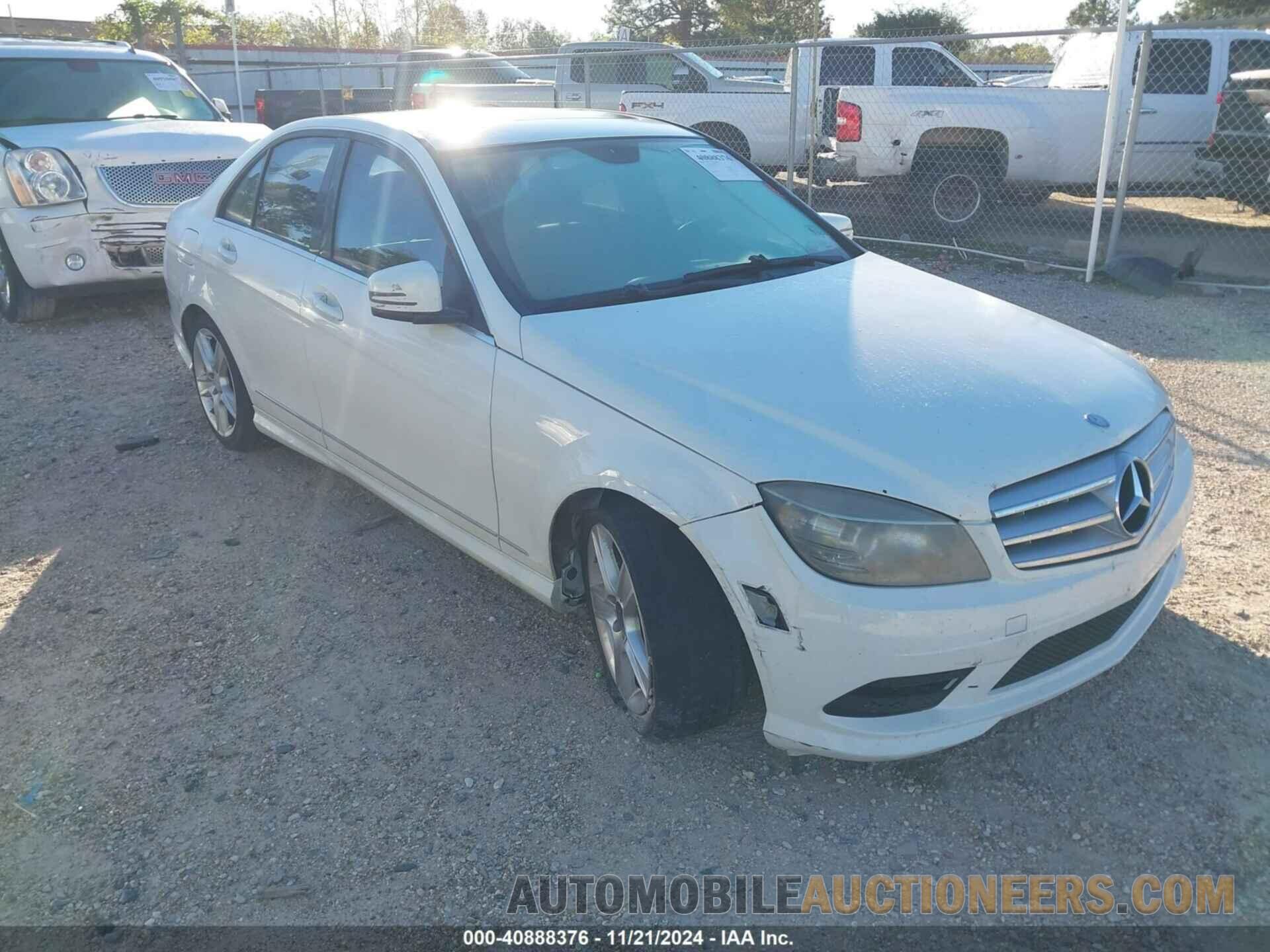 WDDGF5EB8BR133758 MERCEDES-BENZ C 300 2011