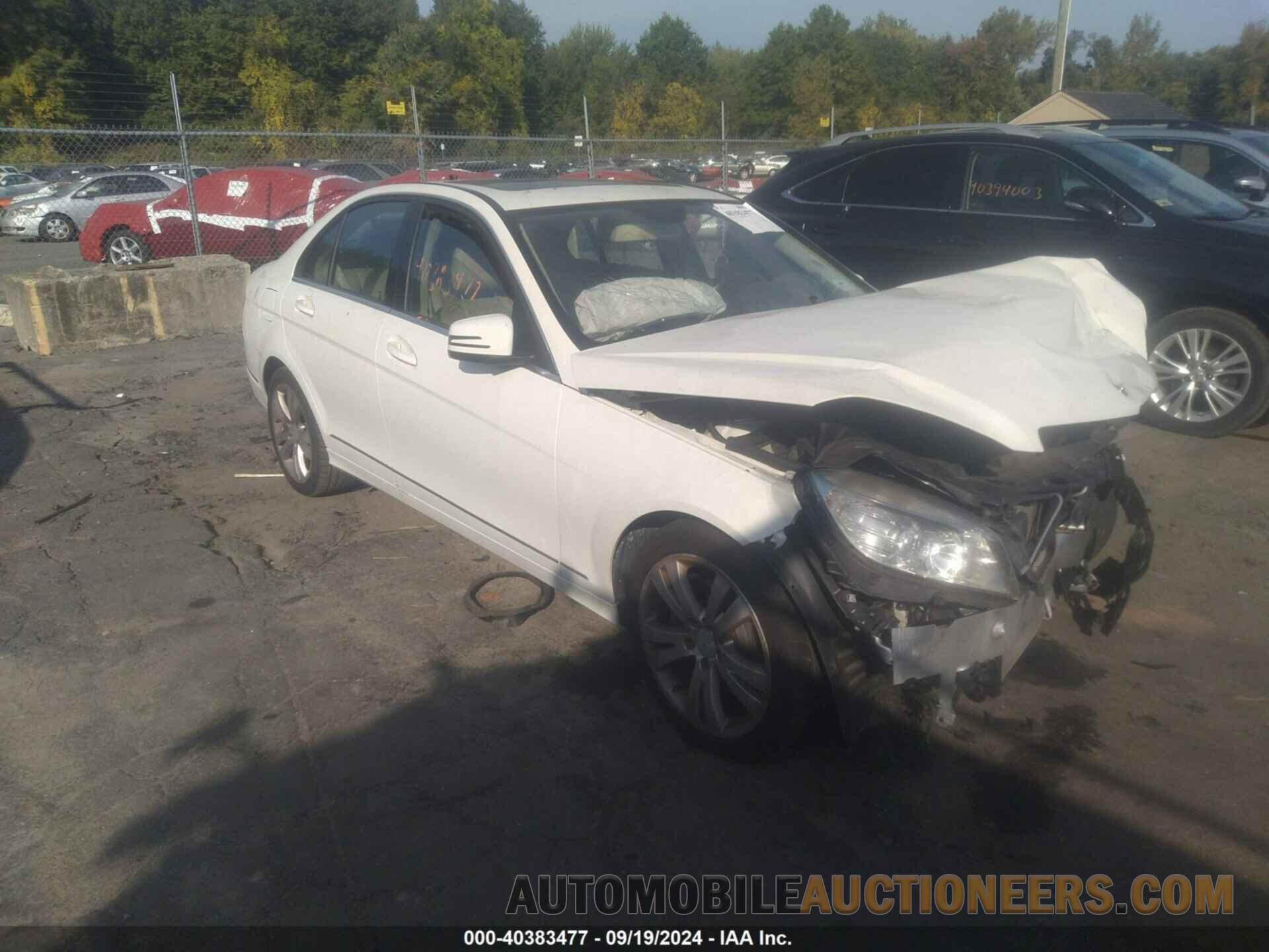 WDDGF5EB8BR176724 MERCEDES-BENZ C 300 2011