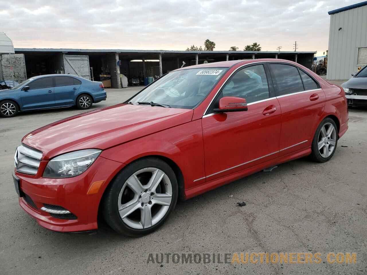 WDDGF5EB9BA511438 MERCEDES-BENZ C-CLASS 2011