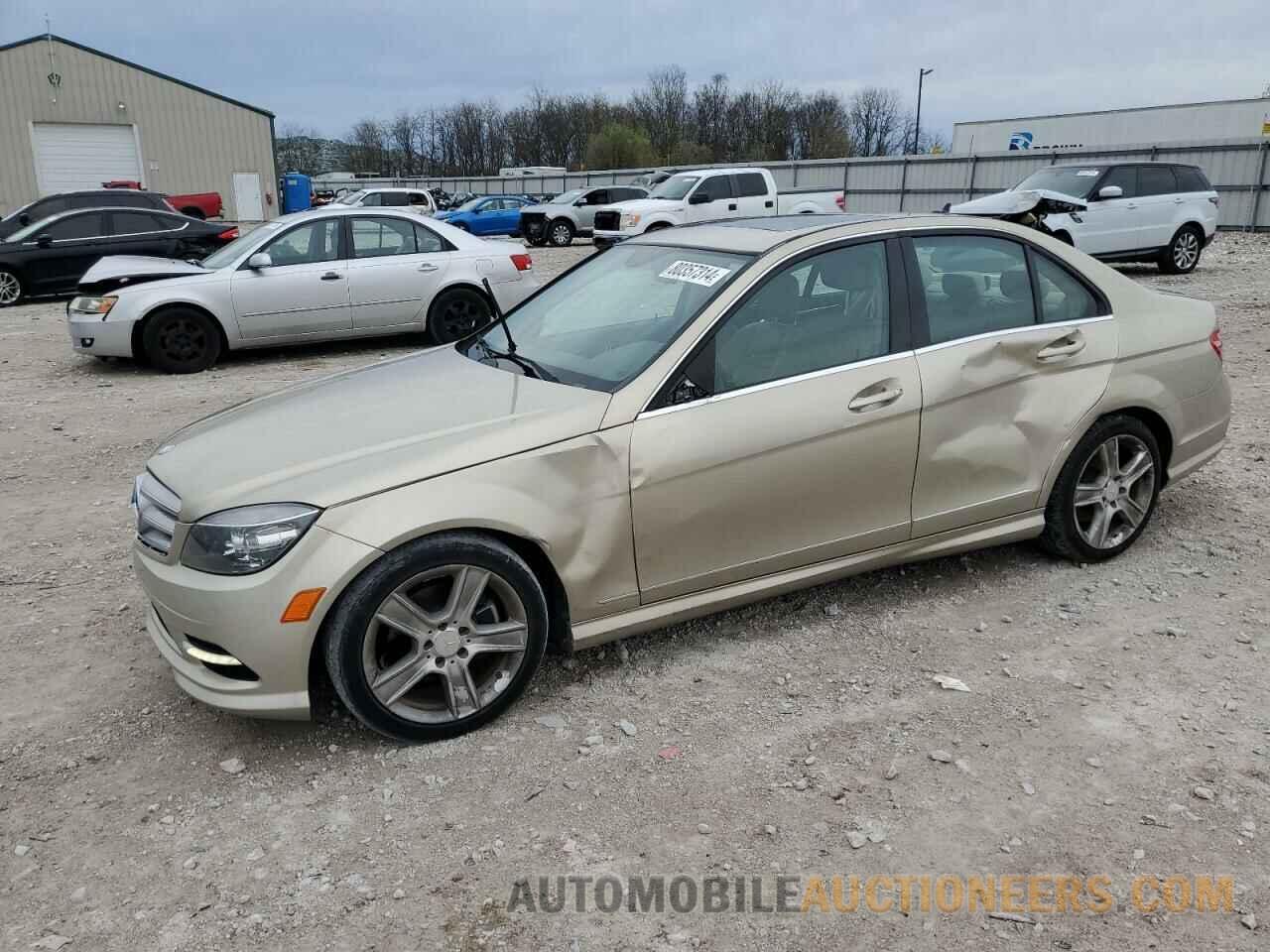 WDDGF5EB9BA515330 MERCEDES-BENZ C-CLASS 2011