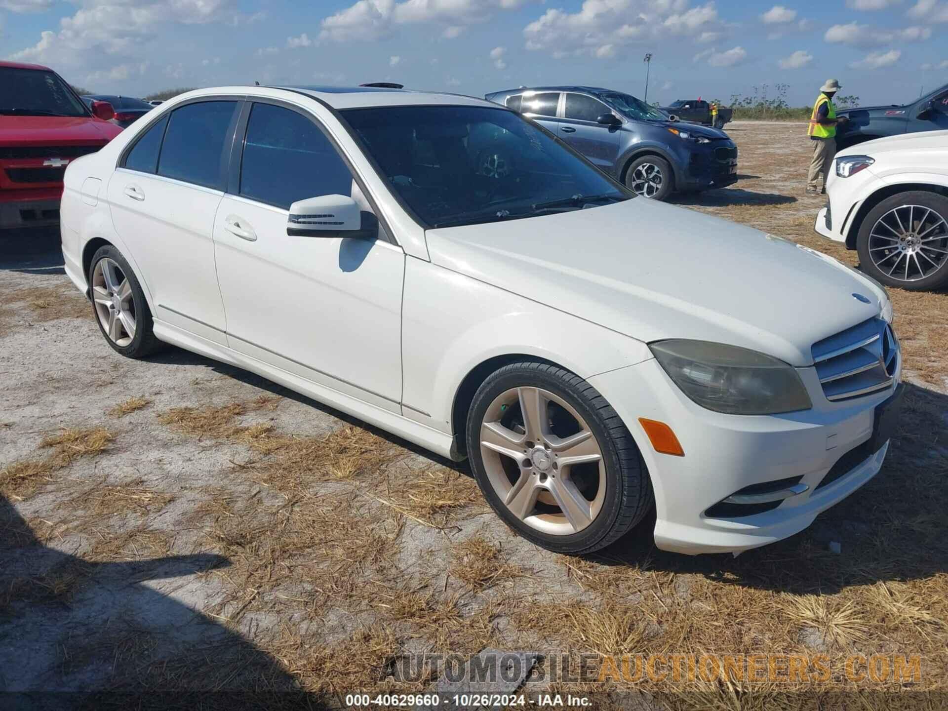 WDDGF5EB9BR137124 MERCEDES-BENZ C 300 2011