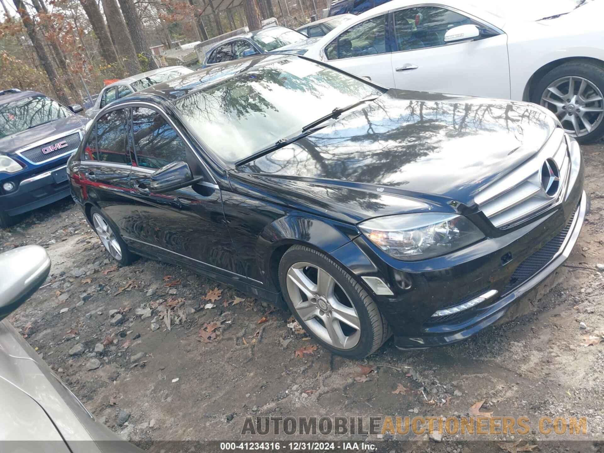 WDDGF5GB4BR149128 MERCEDES-BENZ C 350 2011