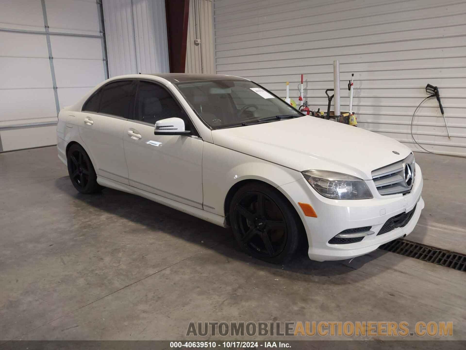 WDDGF5GB8BR135989 MERCEDES-BENZ C 350 2011