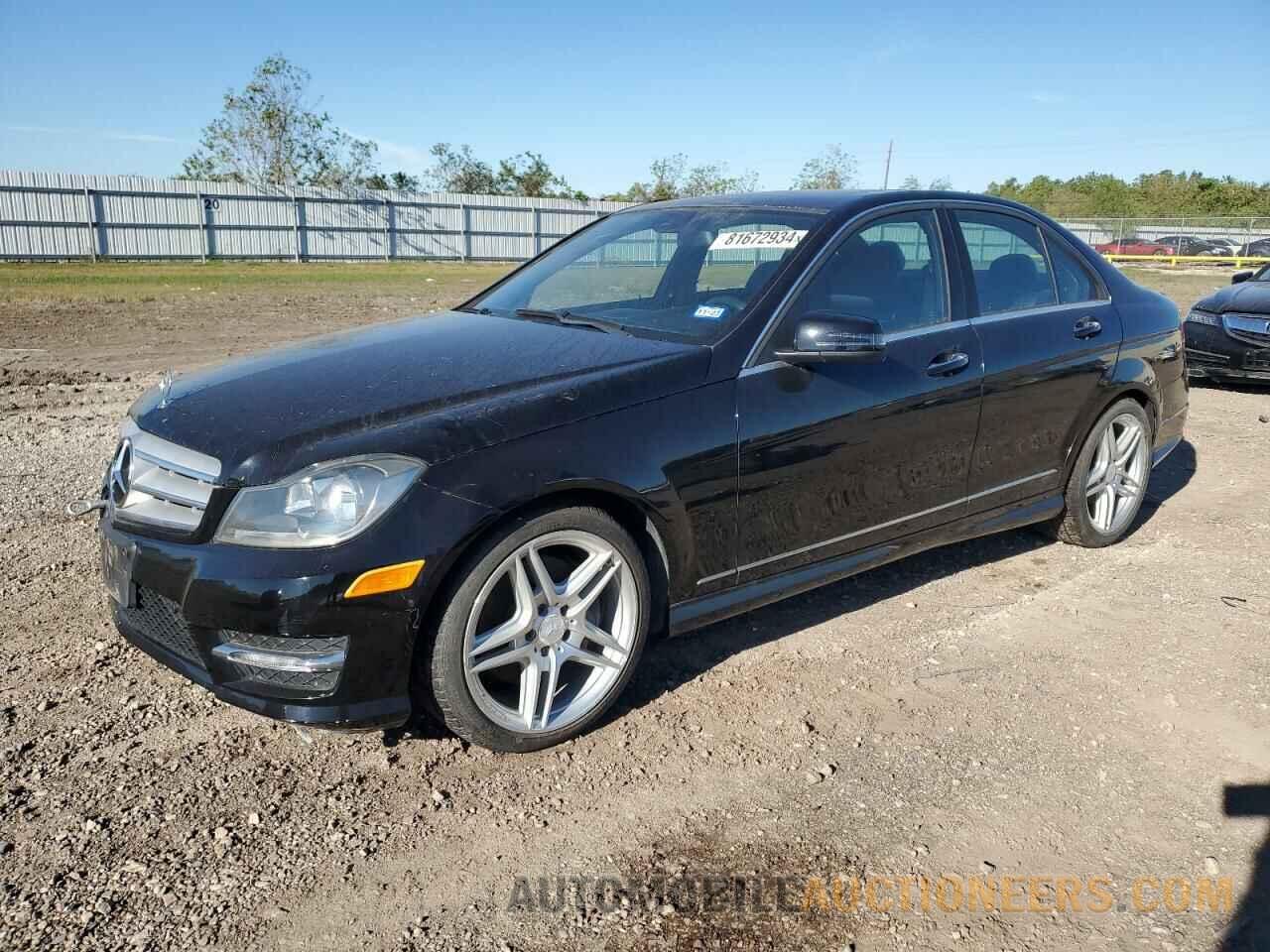 WDDGF5HB0DR258283 MERCEDES-BENZ C-CLASS 2013