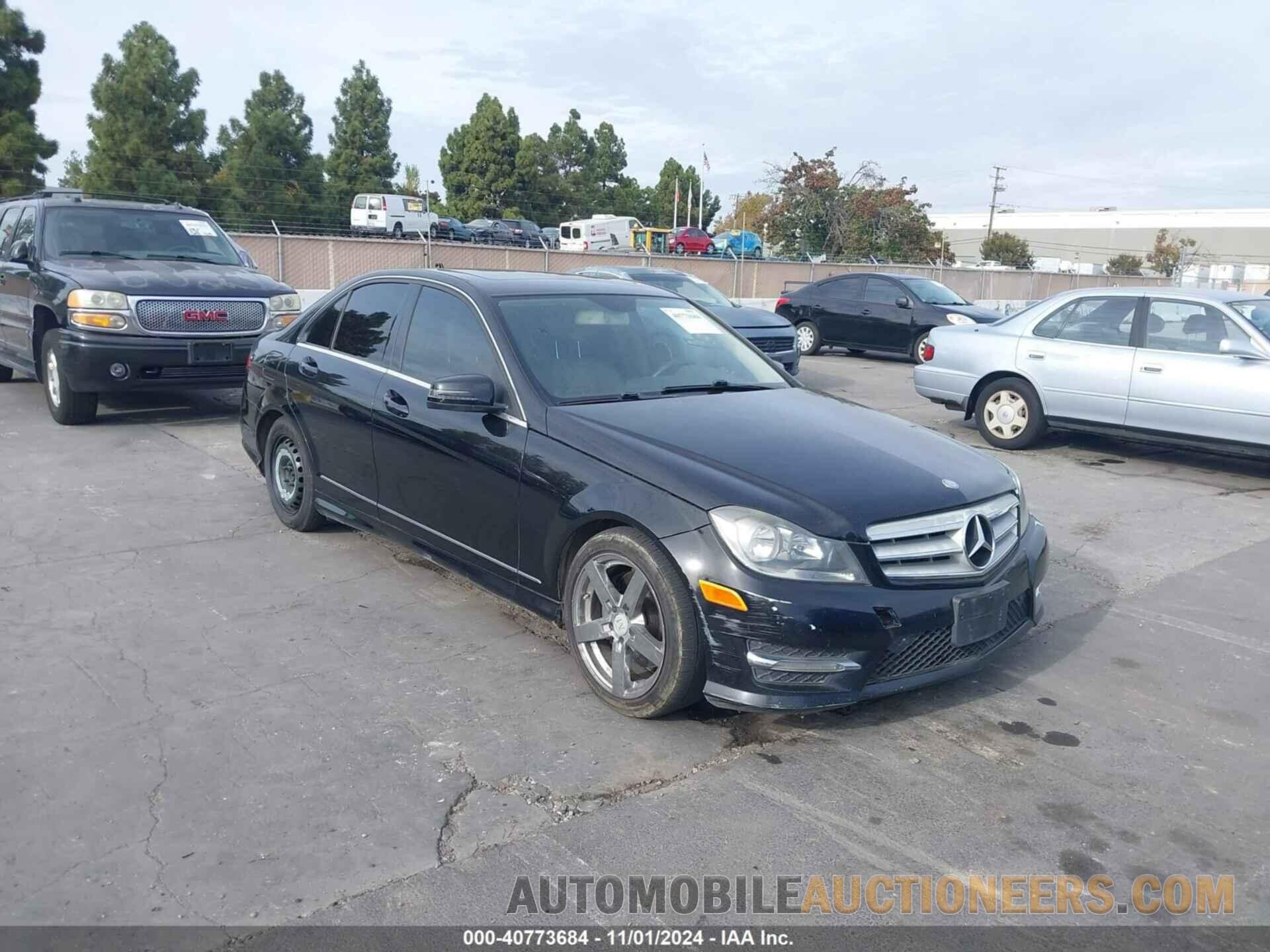 WDDGF5HB2DR289468 MERCEDES-BENZ C 350 2013