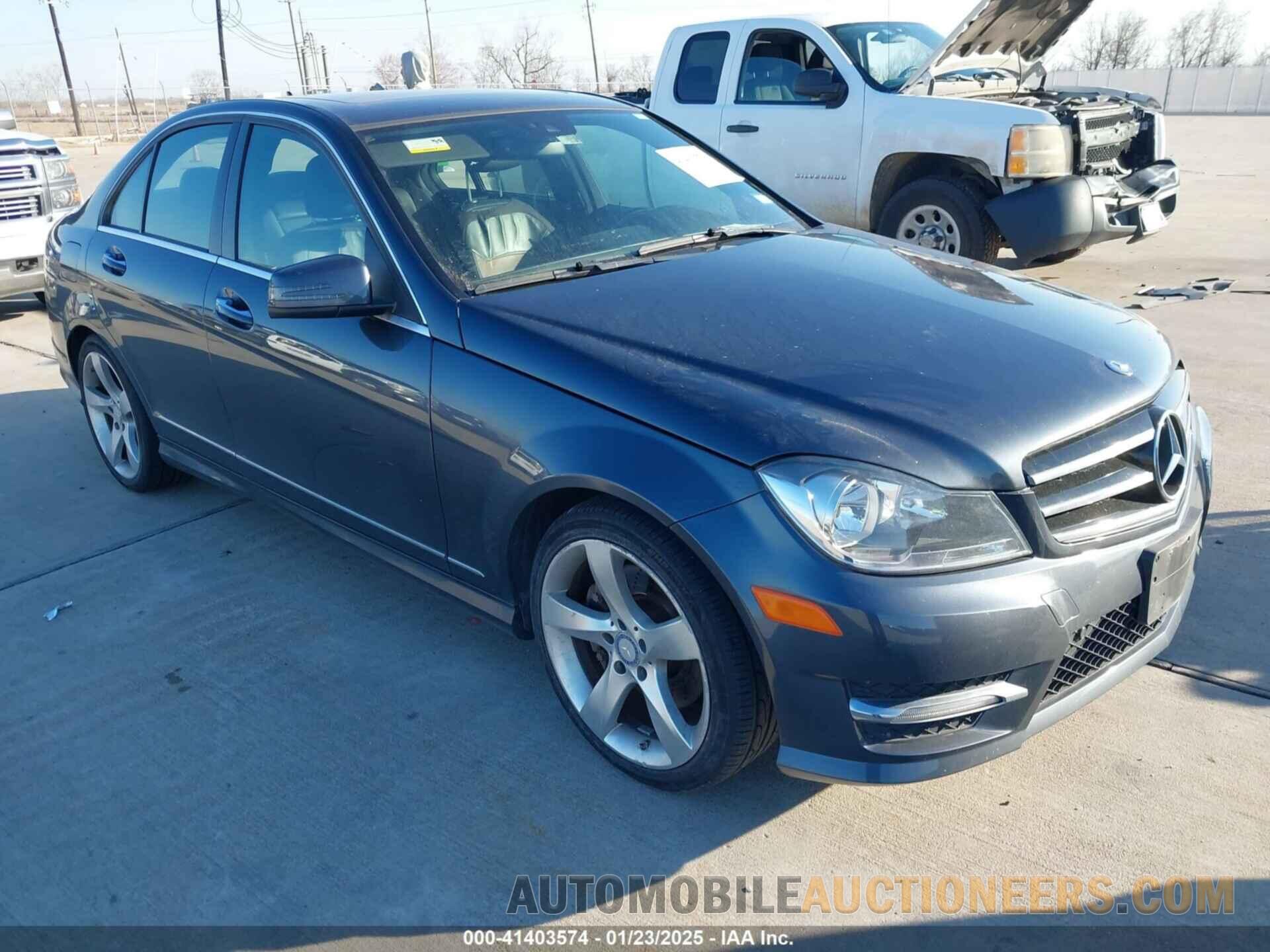 WDDGF5HB3EA955110 MERCEDES-BENZ C 350 2014