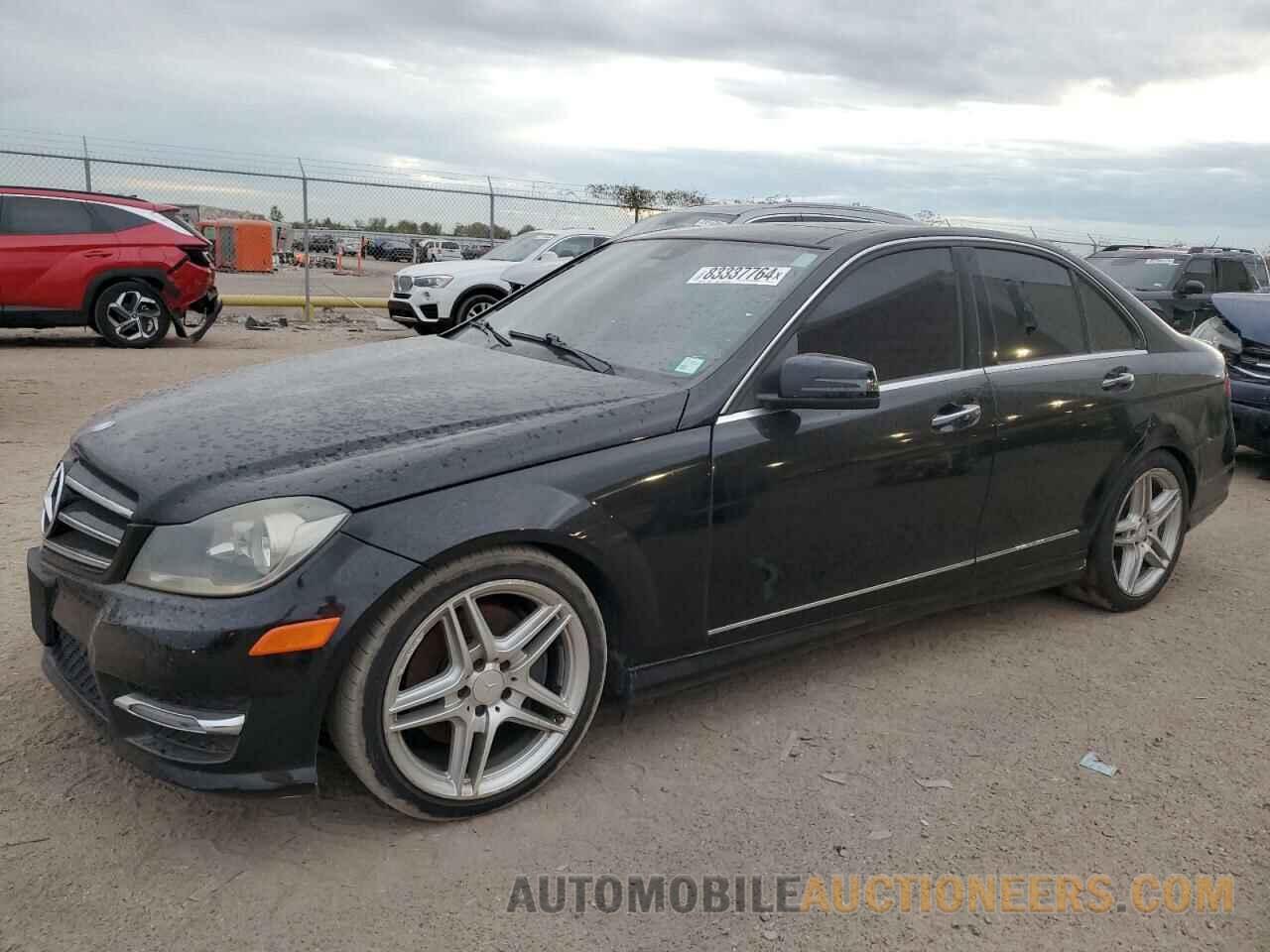 WDDGF5HB8EA941400 MERCEDES-BENZ C-CLASS 2014