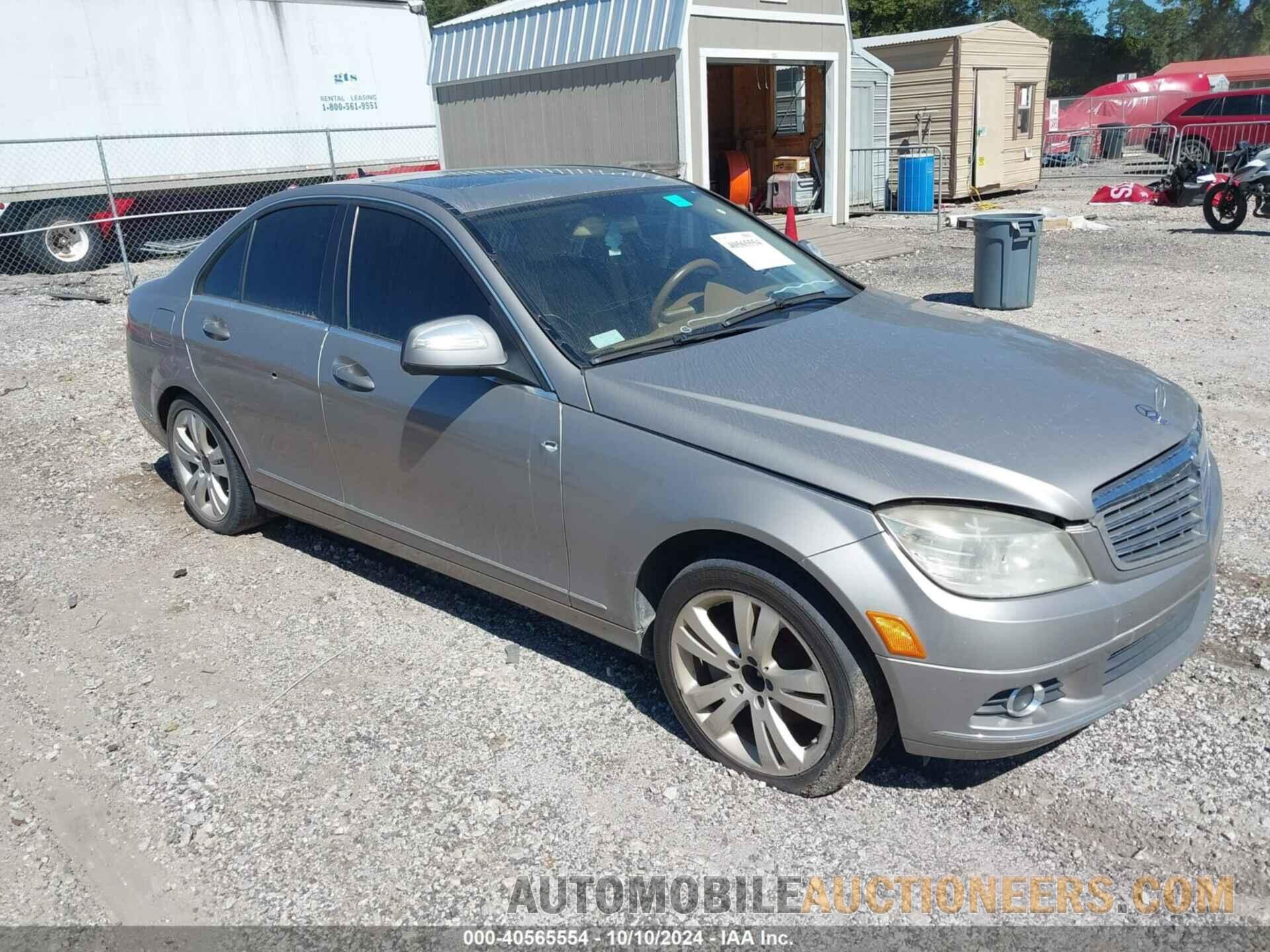 WDDGF81X28F062683 MERCEDES-BENZ C 300 2008