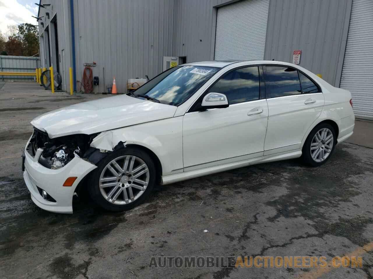 WDDGF81X38F149721 MERCEDES-BENZ C-CLASS 2008