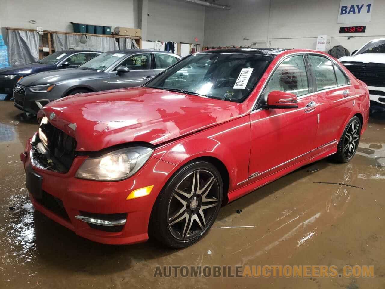 WDDGF8AB0DG077417 MERCEDES-BENZ C-CLASS 2013