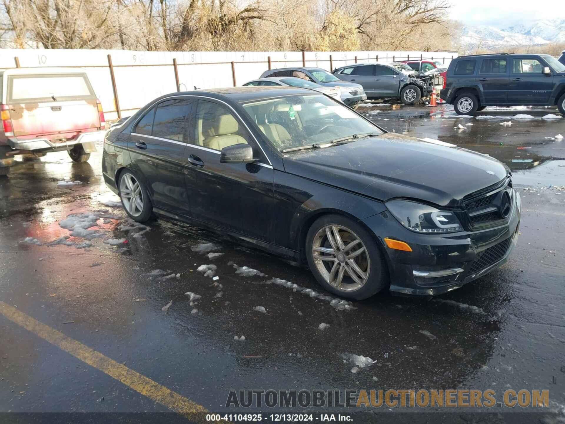 WDDGF8AB0DR259185 MERCEDES-BENZ C 300 2013