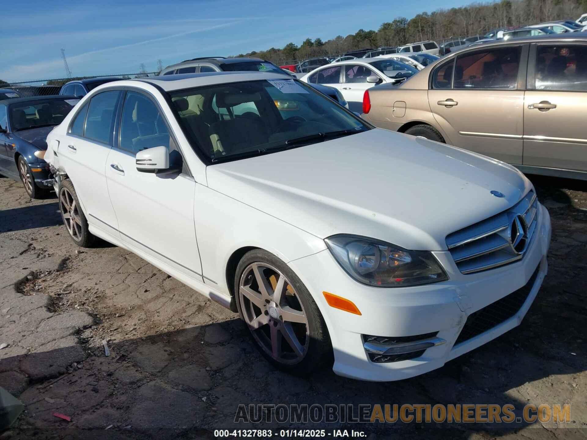 WDDGF8AB1DR270633 MERCEDES-BENZ C-CLASS 2013