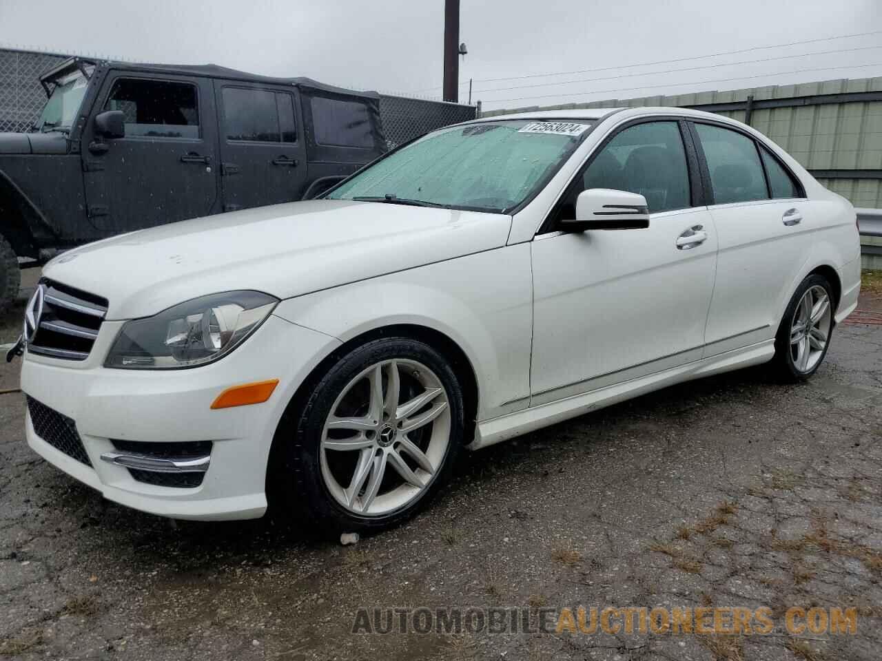 WDDGF8AB1EA941850 MERCEDES-BENZ C-CLASS 2014