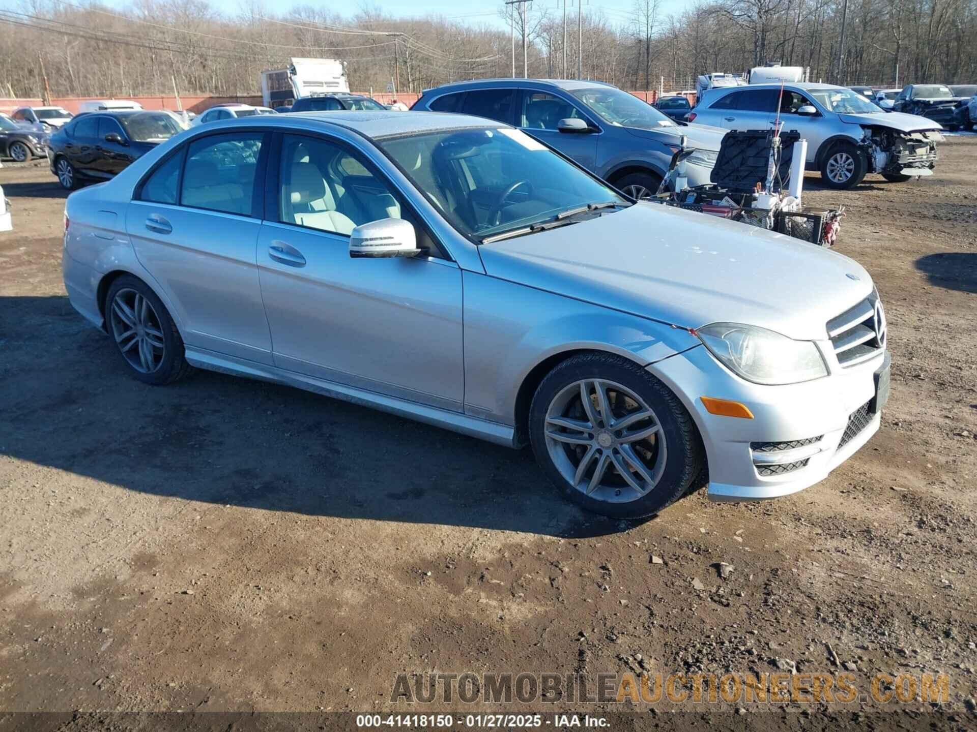 WDDGF8AB1EA948510 MERCEDES-BENZ C 300 2014