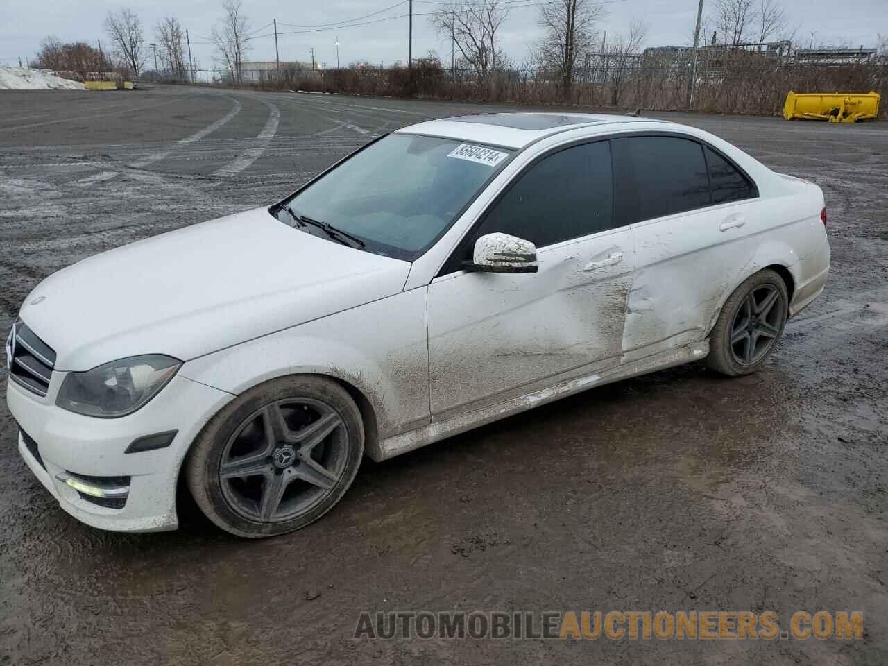 WDDGF8AB1EG168049 MERCEDES-BENZ C-CLASS 2014