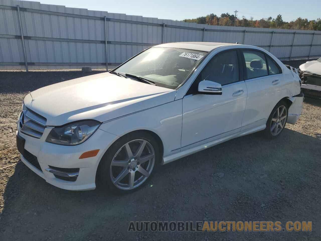 WDDGF8AB2DR287733 MERCEDES-BENZ C-CLASS 2013