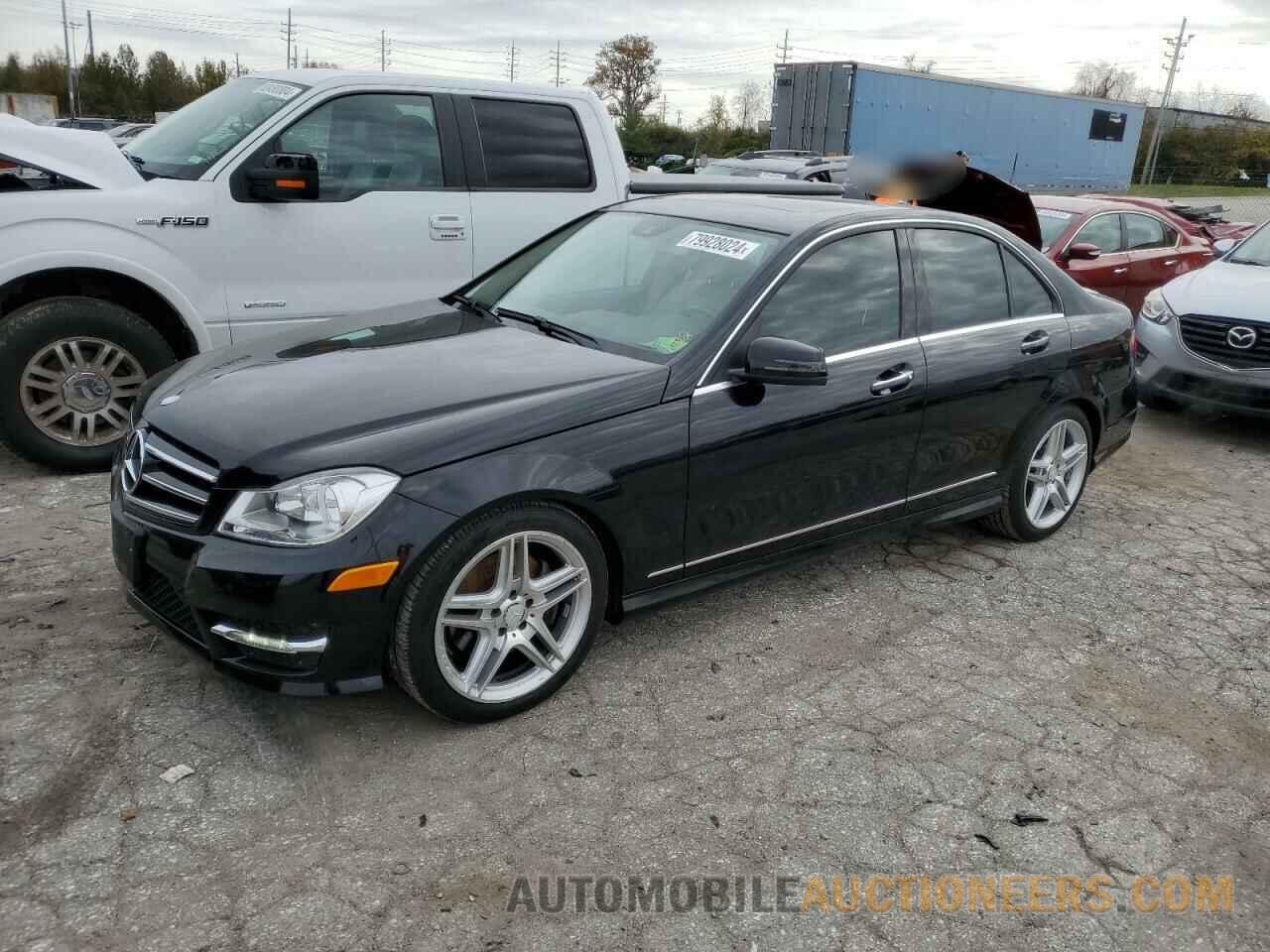 WDDGF8AB2EA944580 MERCEDES-BENZ C-CLASS 2014