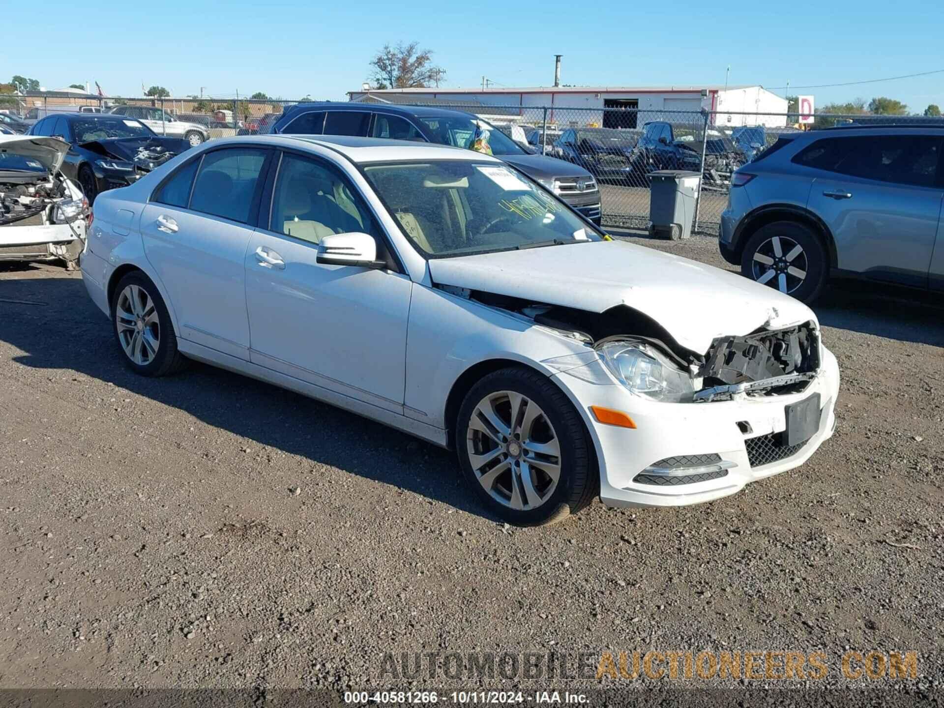 WDDGF8AB2EG248735 MERCEDES-BENZ C 300 2014