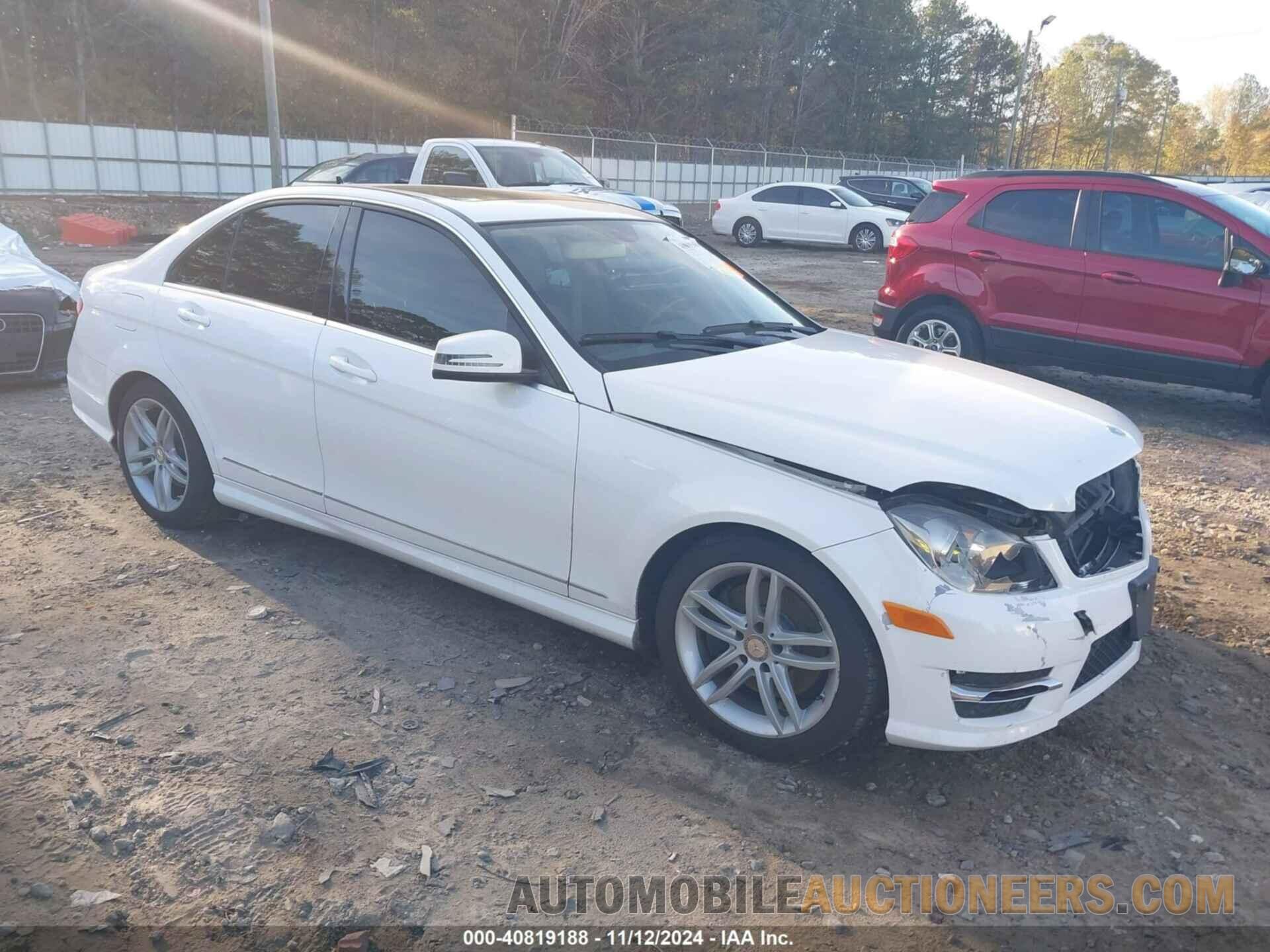 WDDGF8AB2ER312924 MERCEDES-BENZ C 300 2014