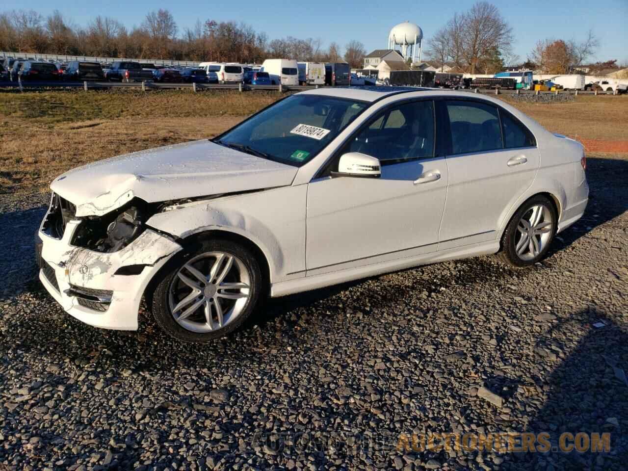 WDDGF8AB3EG237839 MERCEDES-BENZ C-CLASS 2014