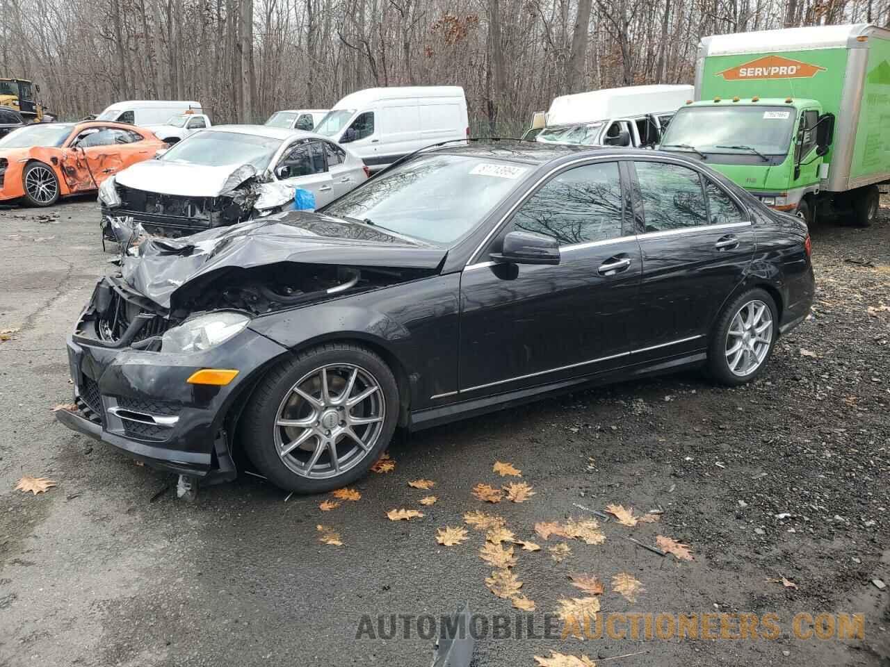 WDDGF8AB4DR245922 MERCEDES-BENZ C-CLASS 2013