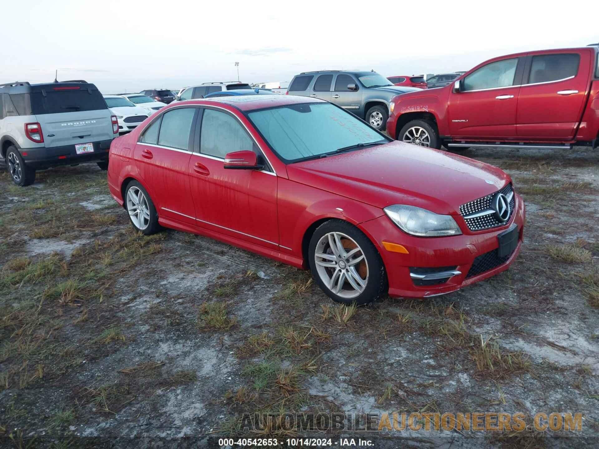 WDDGF8AB5EG253864 MERCEDES-BENZ C 300 2014